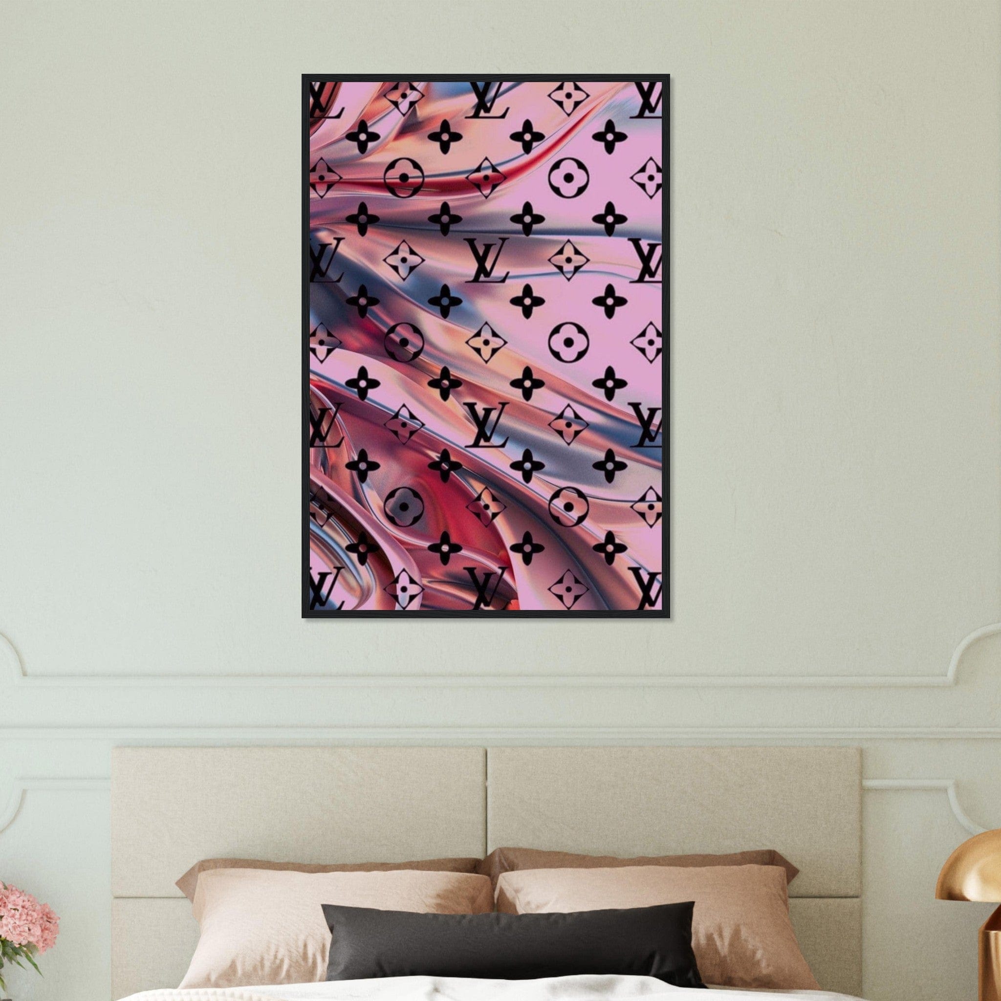 Canvanation Print Material 60x90 cm / 24x36″ Tableau Louis Vuitton Satin