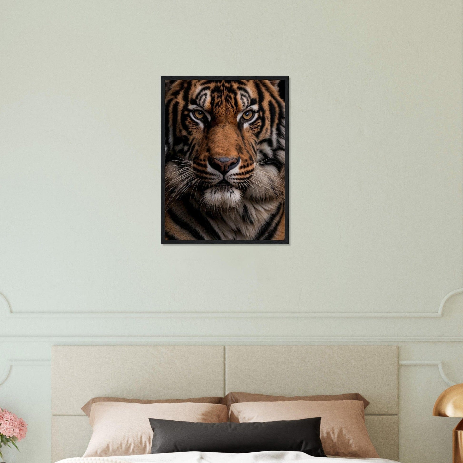 Canvanation Print Material Tableau Tigre Peinture