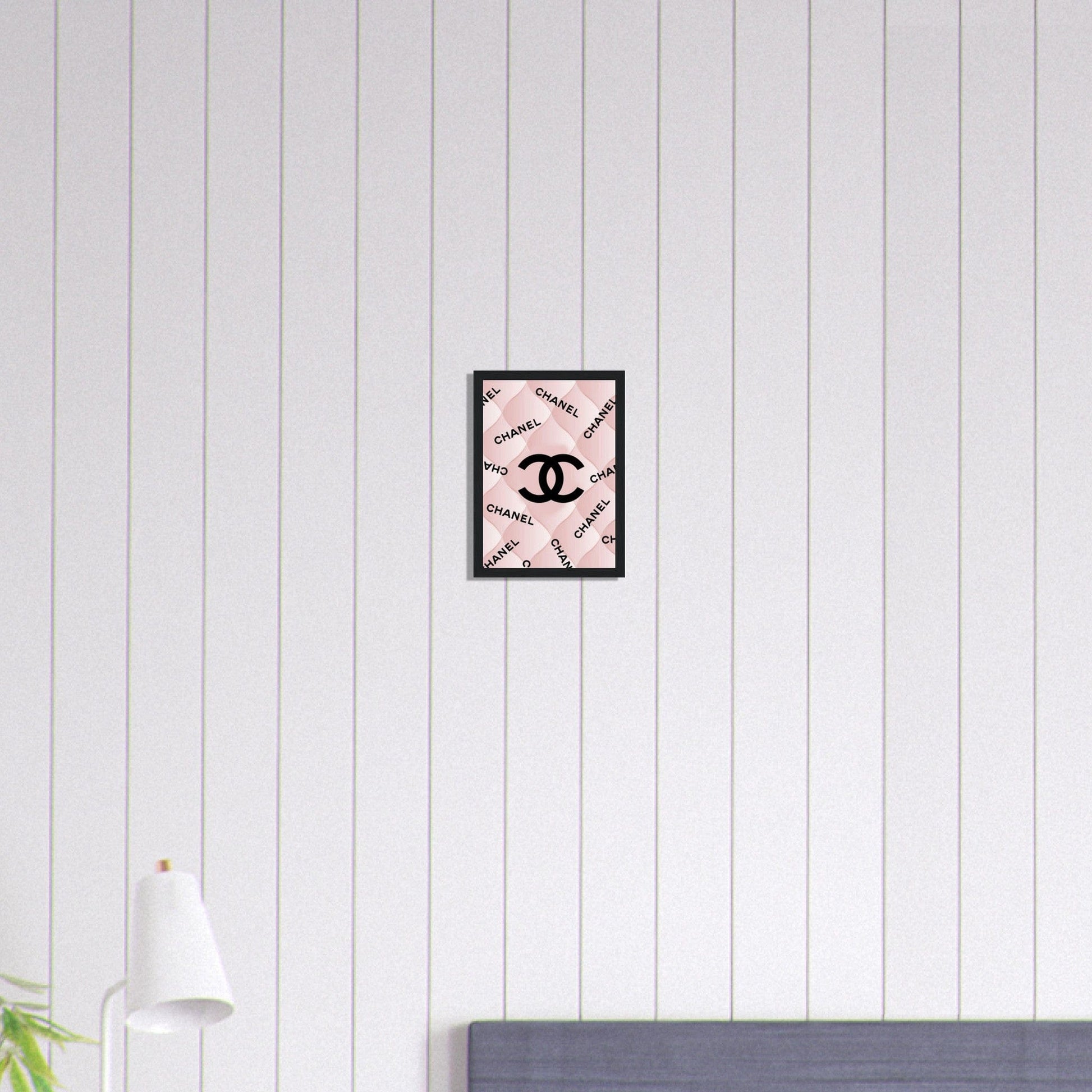 Canvanation Print Material A4 21x29.7 cm / 8x12″ Tableau Chanel Fond Matelasse