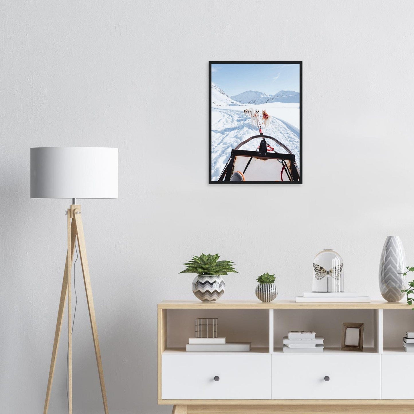 Canvanation Print Material Tableau Contemporain Montagne