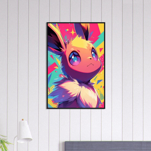 Canvanation Print Material 60x90 cm / 24x36″ Tableau Pokémon Évoli