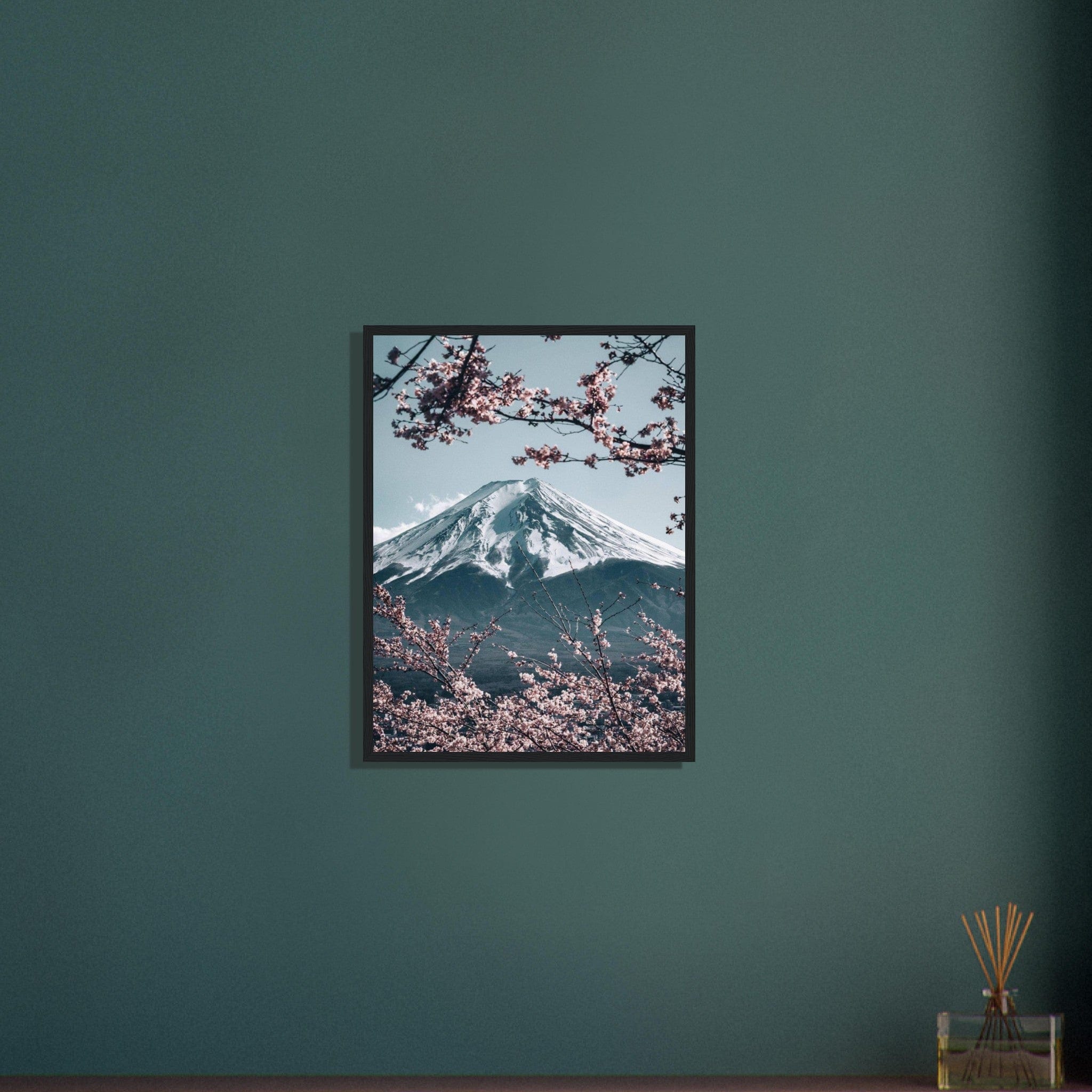 Canvanation Print Material Tableau Mont Fudji Fleur Cerisier