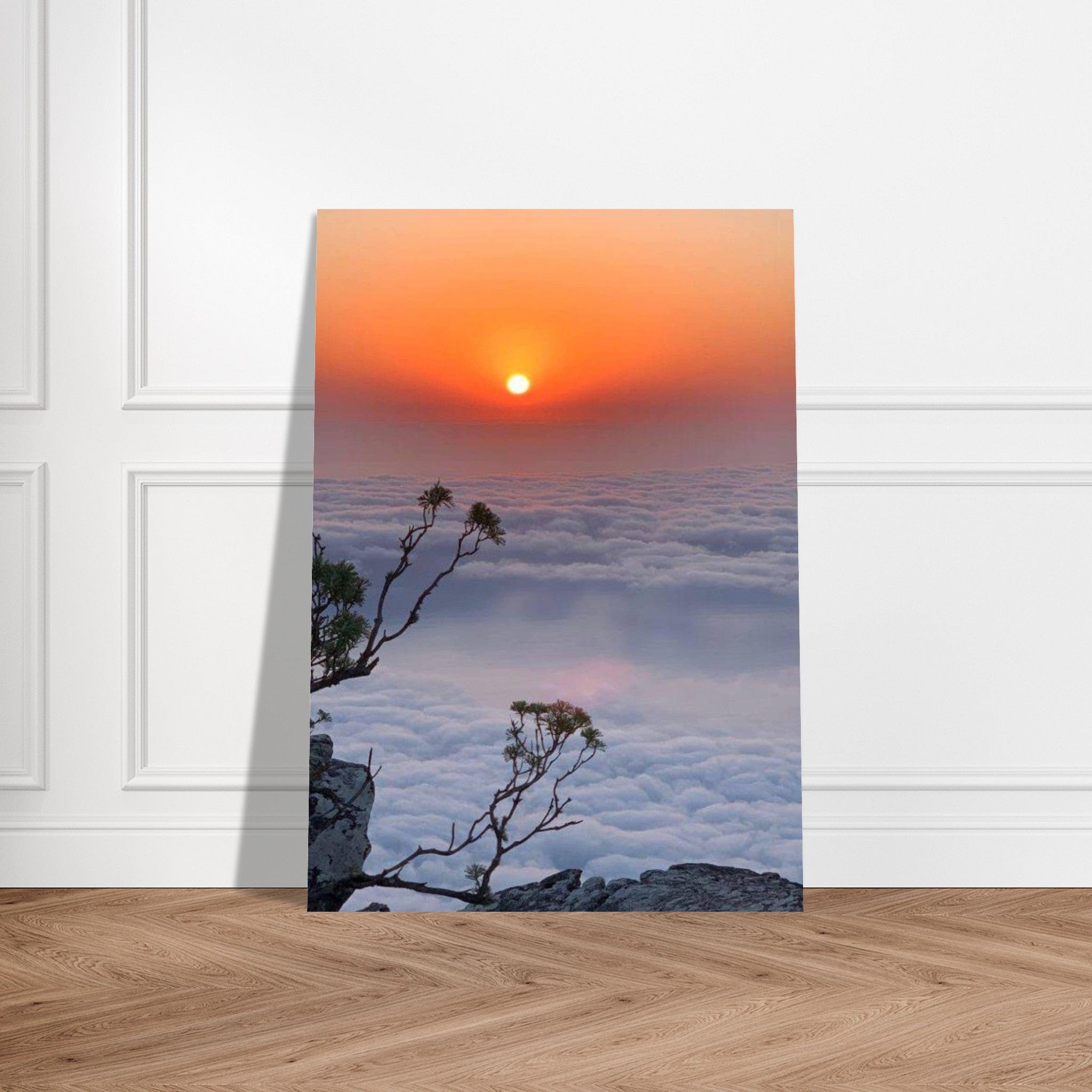 Gelato Print Material Affiche Africaine Couché De Soleil
