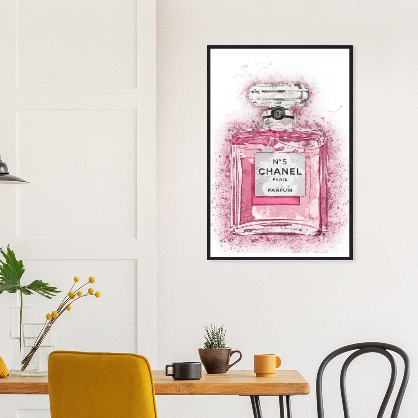Canvanation 60x90 cm / 24x36″ / 2 Cadre Chanel Rose