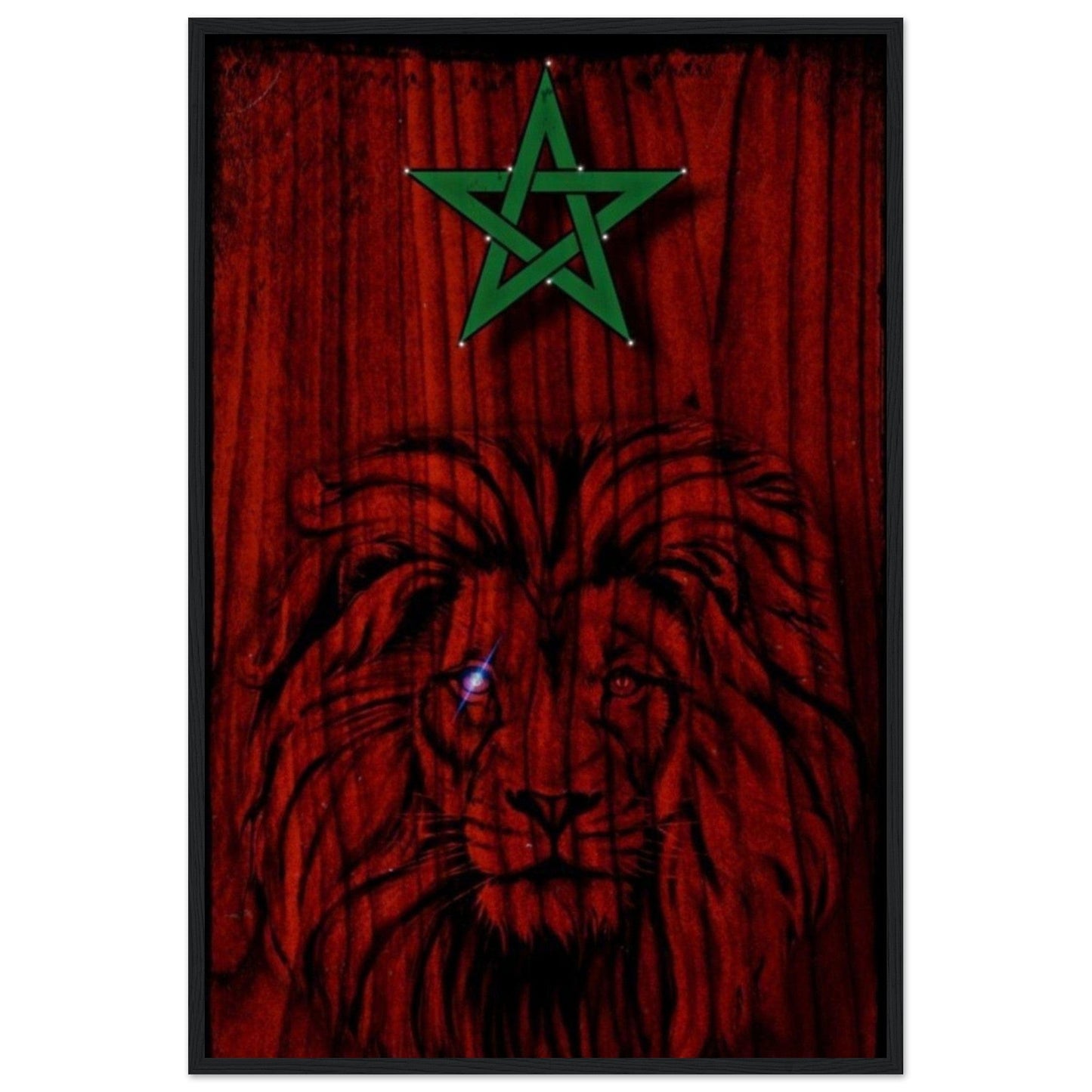 Canvanation Print Material 60x90 cm / 24x36″ Tableau Marocain Peinture