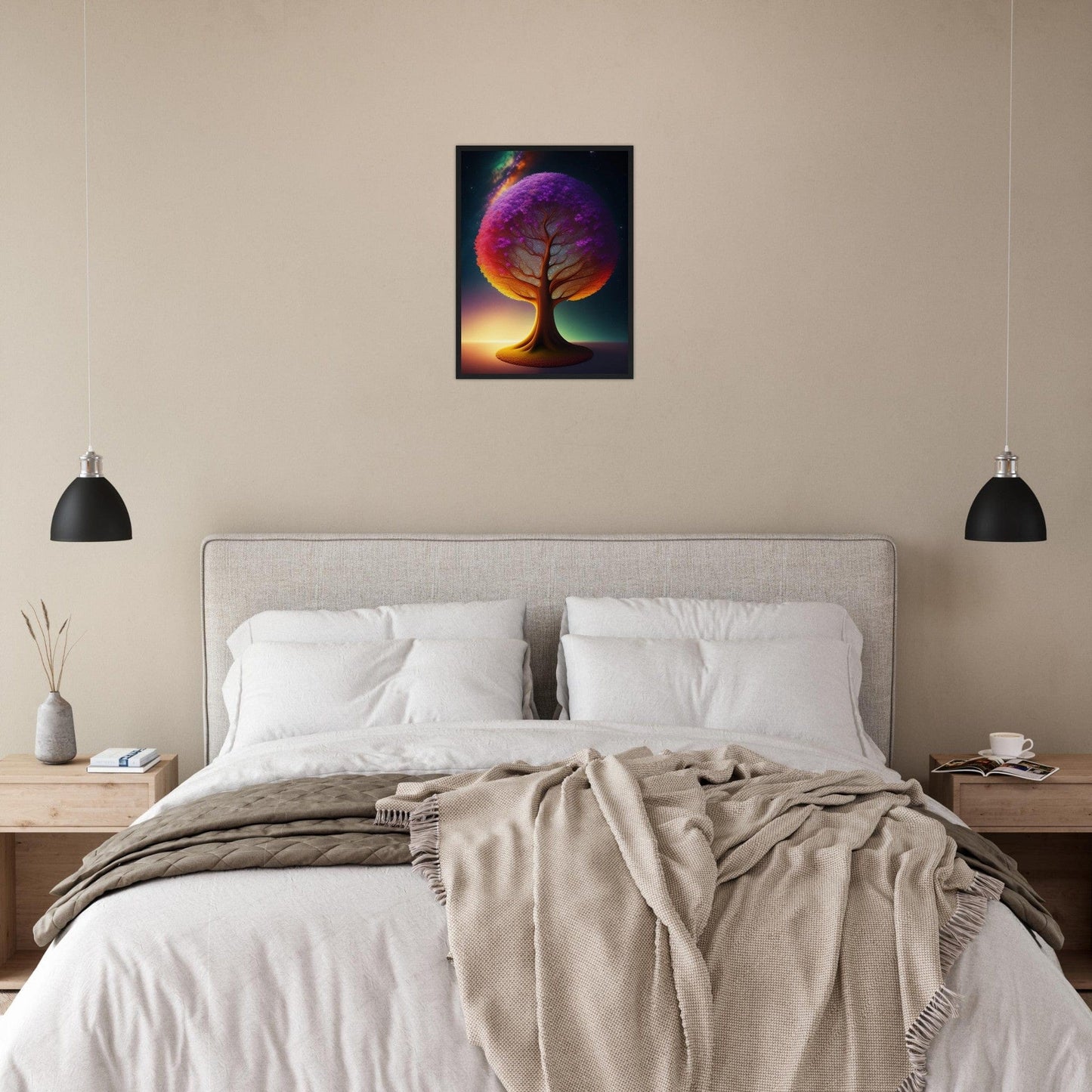 Canvanation Print Material Tableau Arbre De Vie Le Refuge