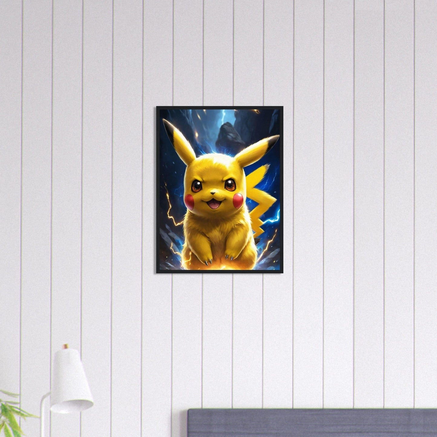 Canvanation Print Material 45x60 cm / 18x24″ Tableau Pokémon Pikachu Evolution