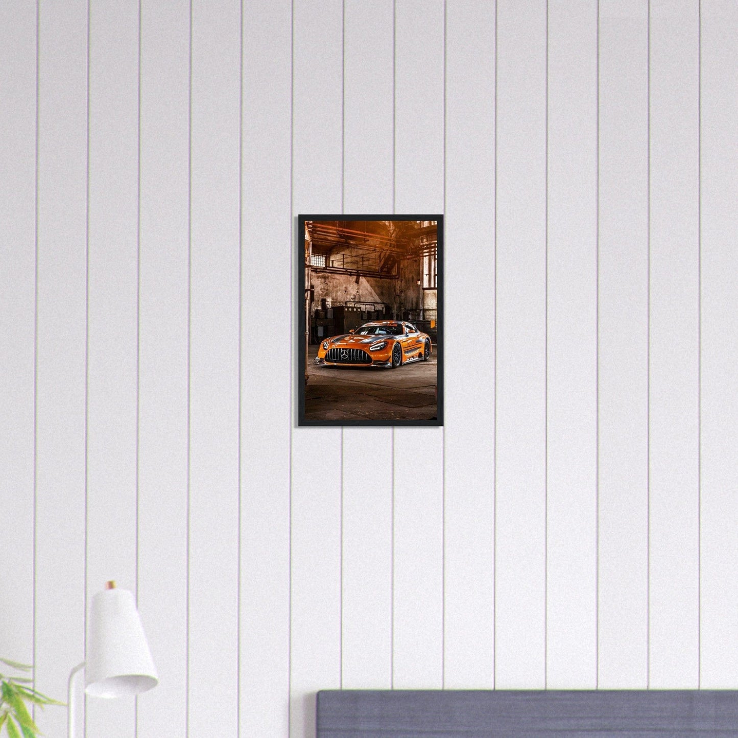 Canvanation Print Material 30x45 cm / 12x18″ Tableau Voiture Mercedes Gt Coupe