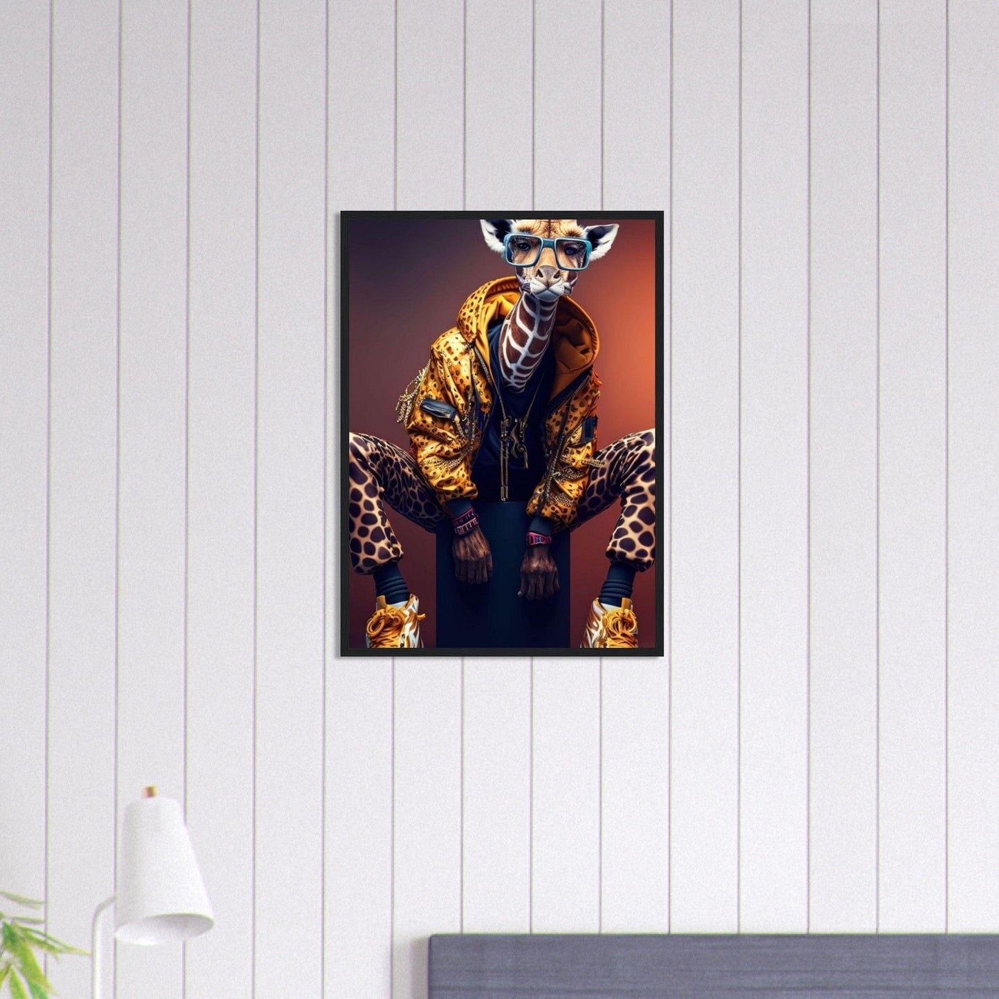 Canvanation Print Material 50x70 cm / 20x28″ Tableau Girafe Schleich