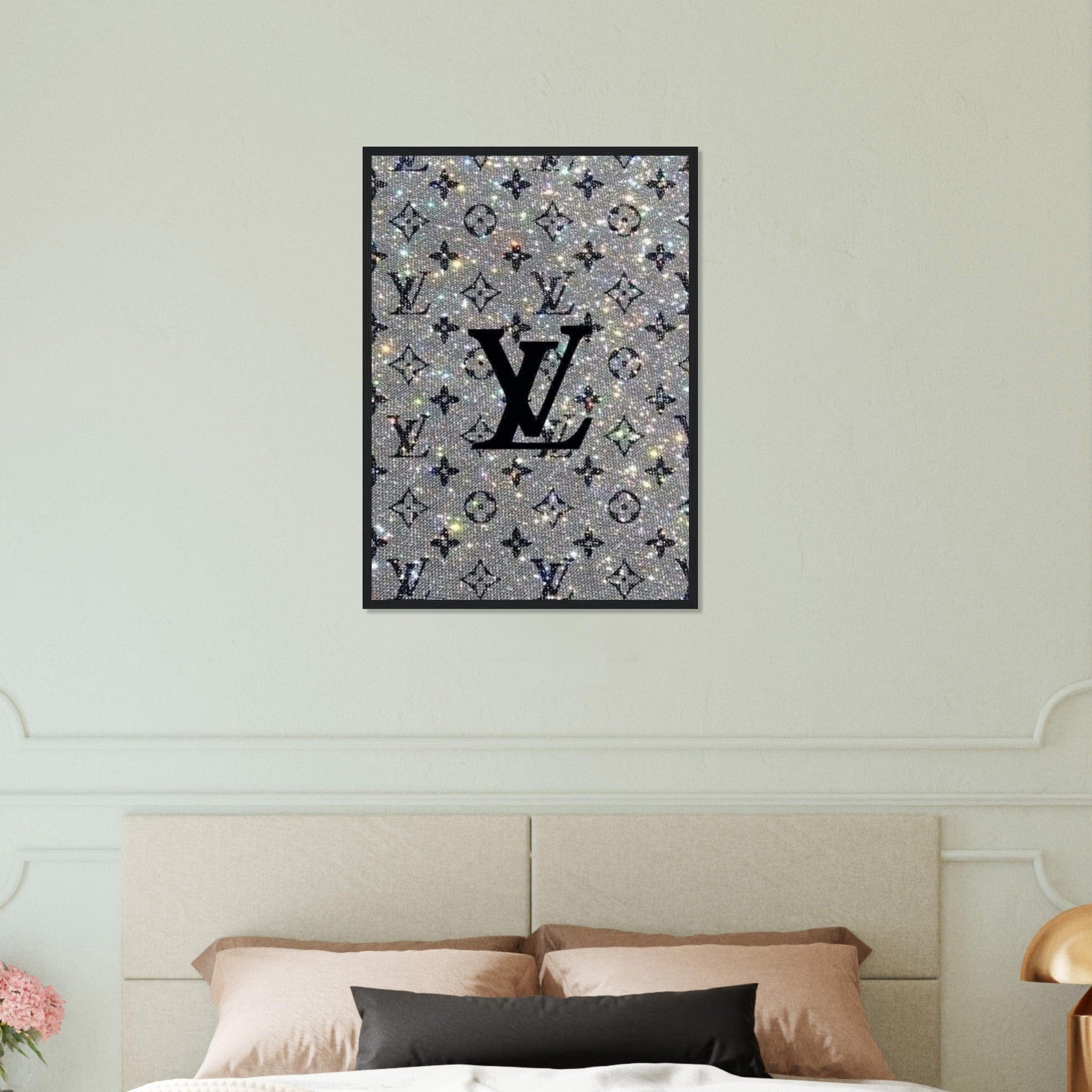 Canvanation Print Material 50x70 cm / 20x28″ Tableau Louis Vuitton Scintillant