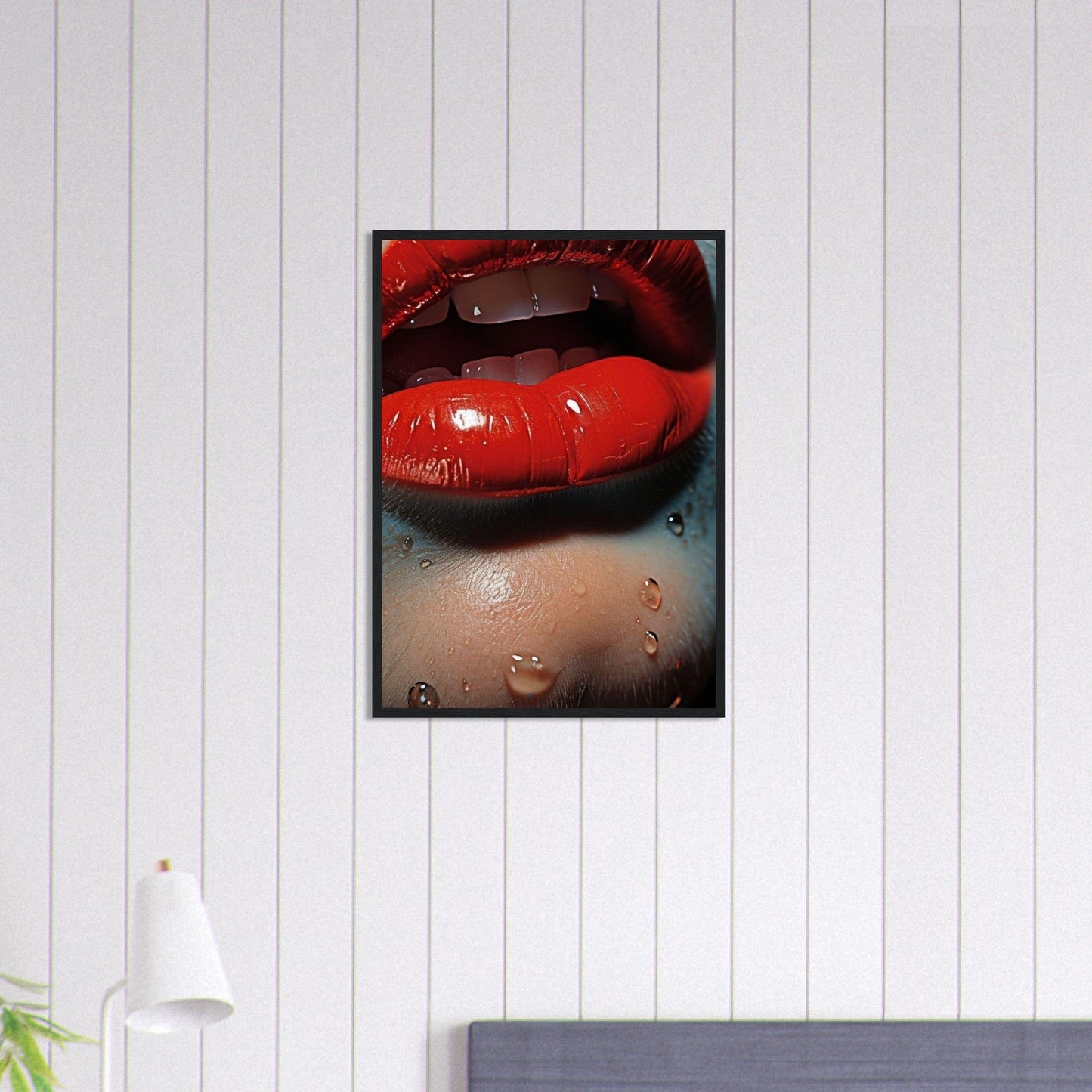 Canvanation Print Material 50x70 cm / 20x28″ Tableau Femme au Lèvre Glamour