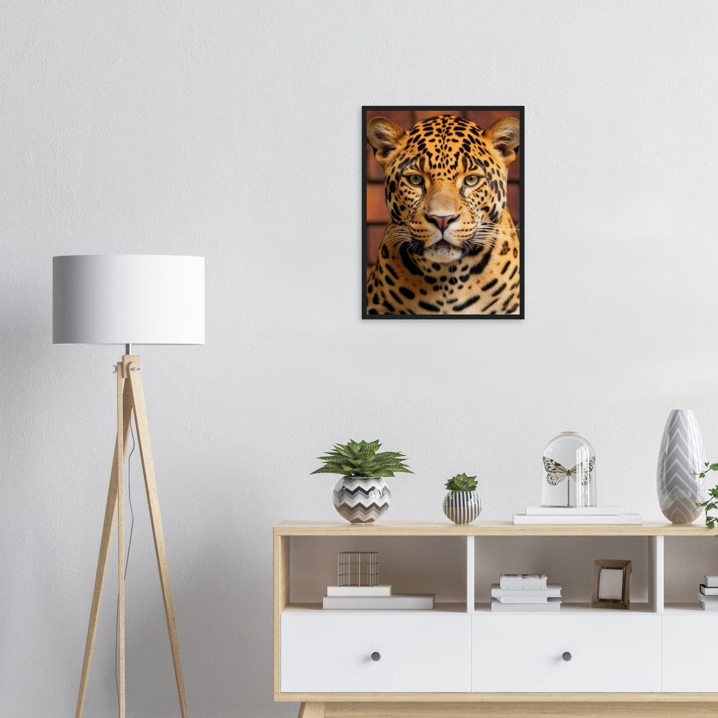 Canvanation Print Material Cadre Tigre Couleur