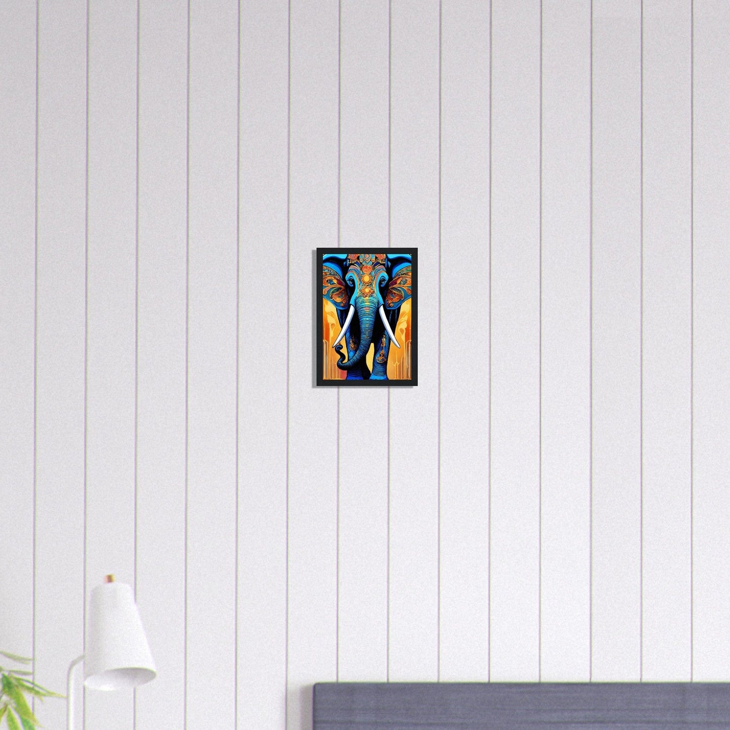 Canvanation Print Material A4 21x29.7 cm / 8x12″ Tableau Elephant L'animal Éternel