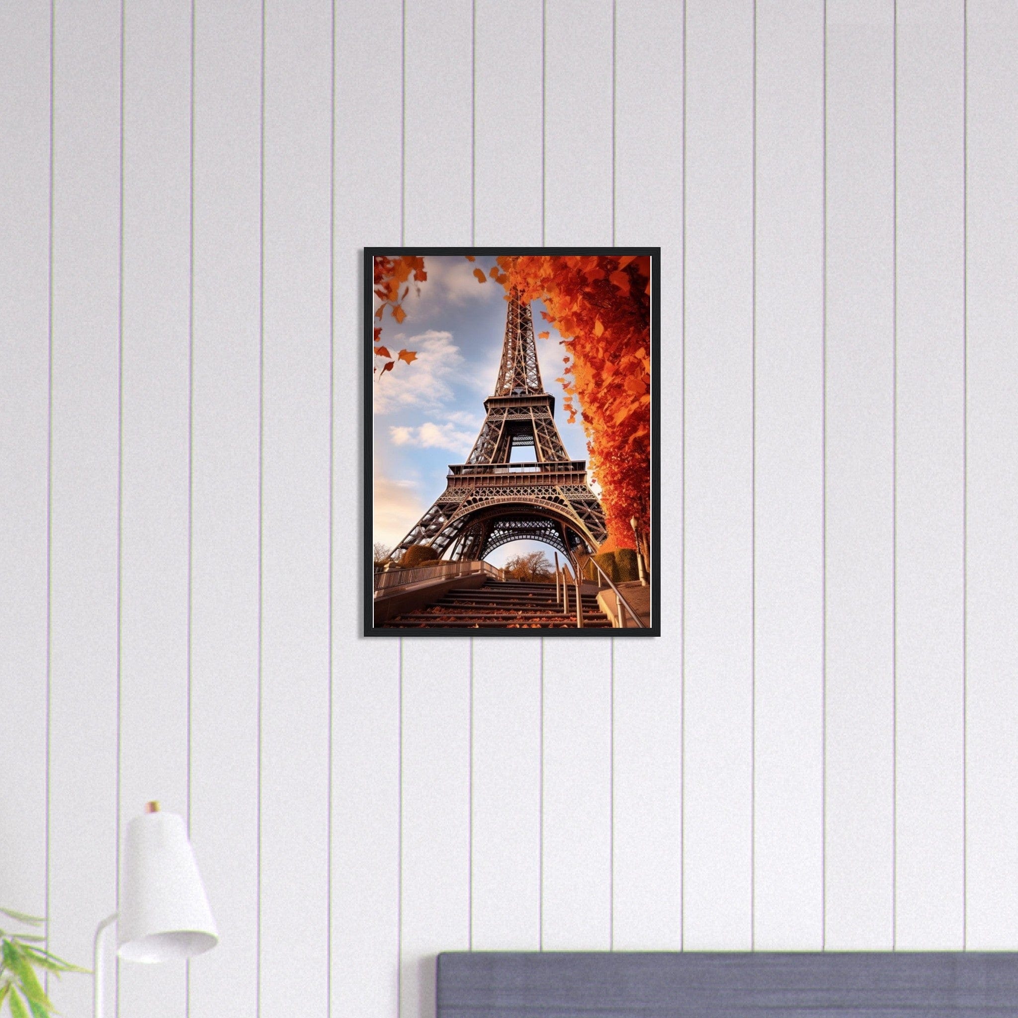 Canvanation Print Material 45x60 cm / 18x24″ Tableau Paris Automne Pont