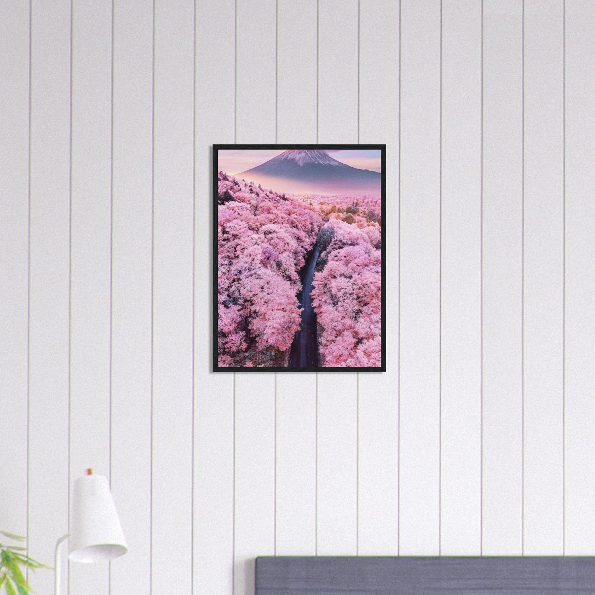 Canvanation Print Material Tableau Fleurs De Cerisier Arbre Japon