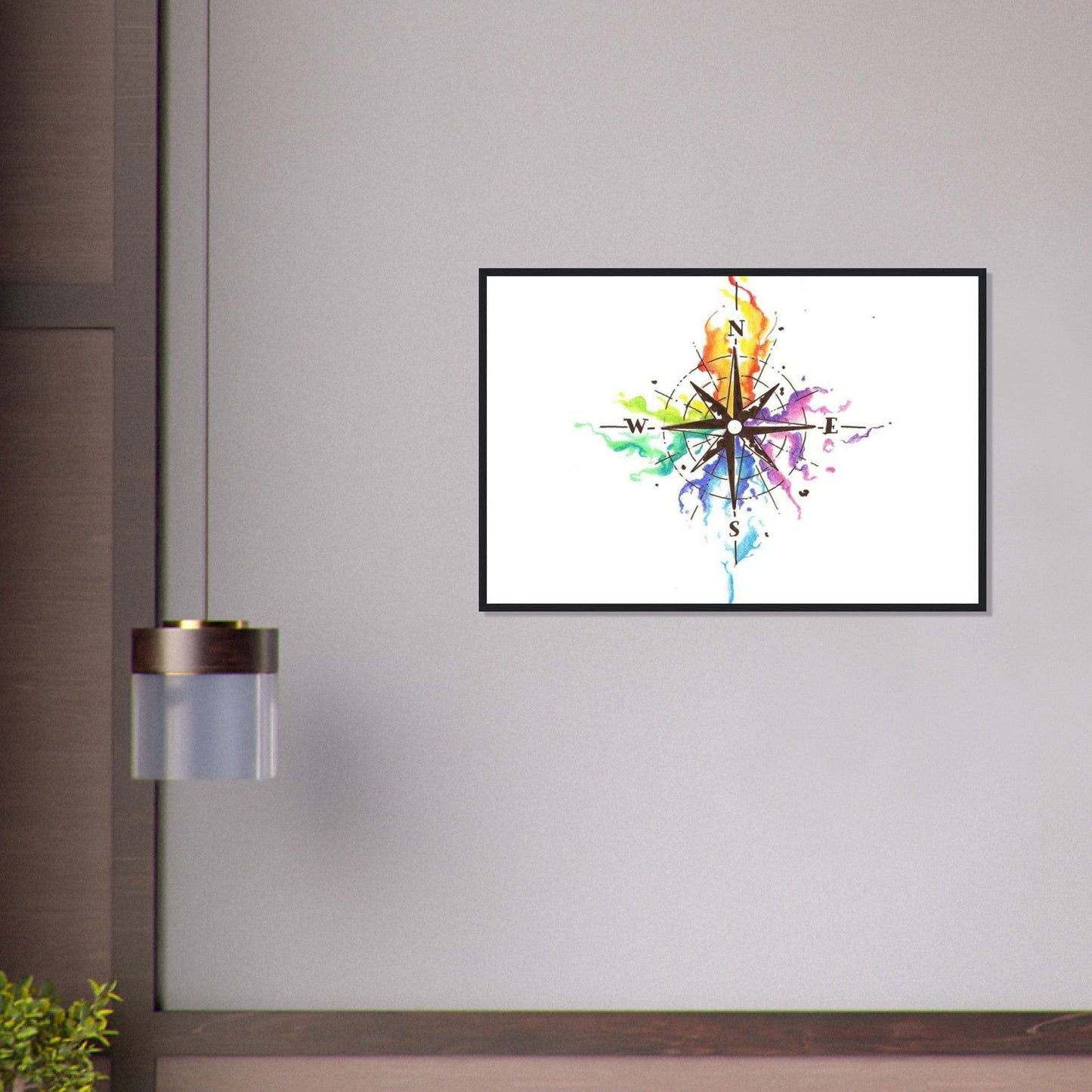 Canvanation Print Material Tableau Planisphere Du Monde Voyage à Travers les Continents