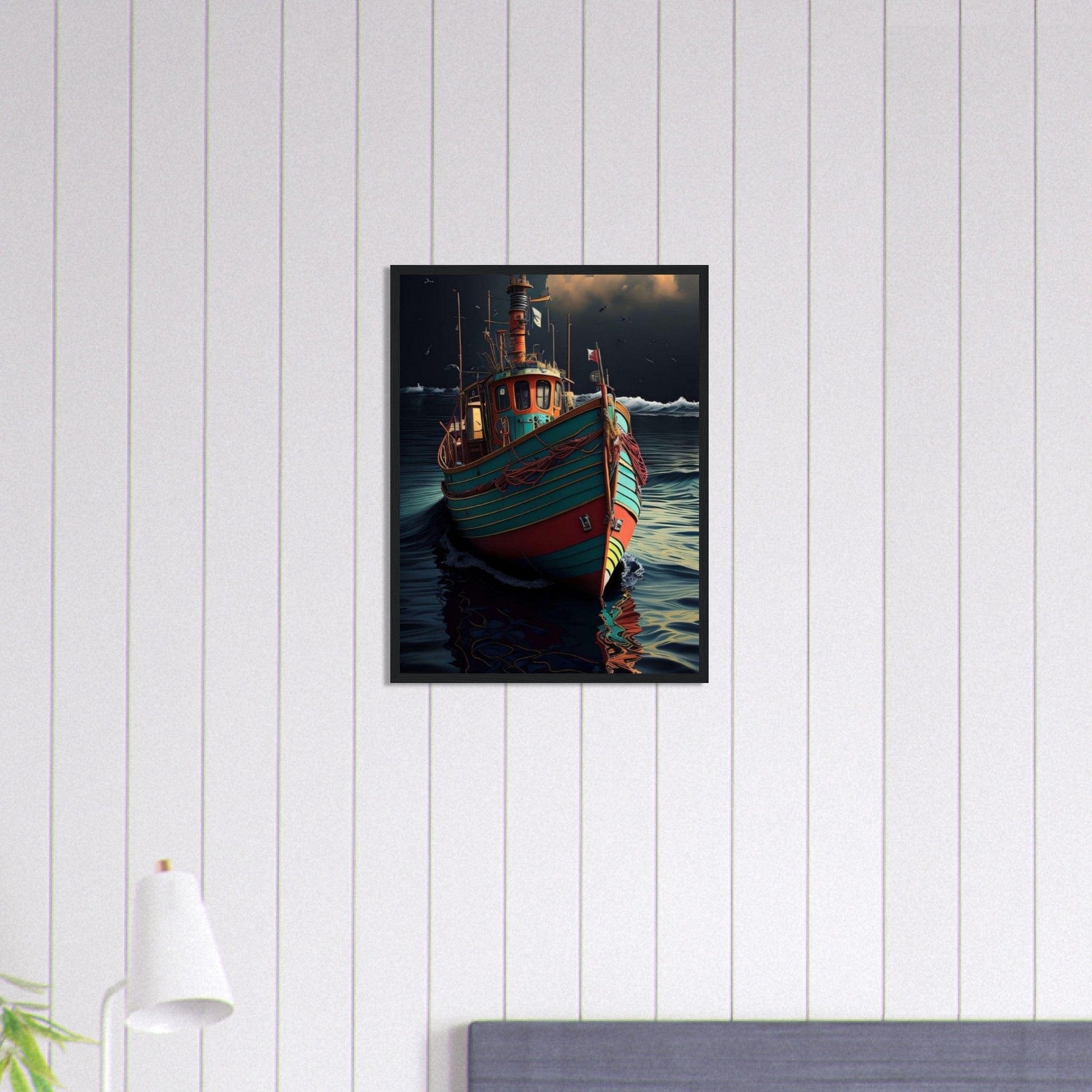 Canvanation Print Material Tableau Bateau De Pêche