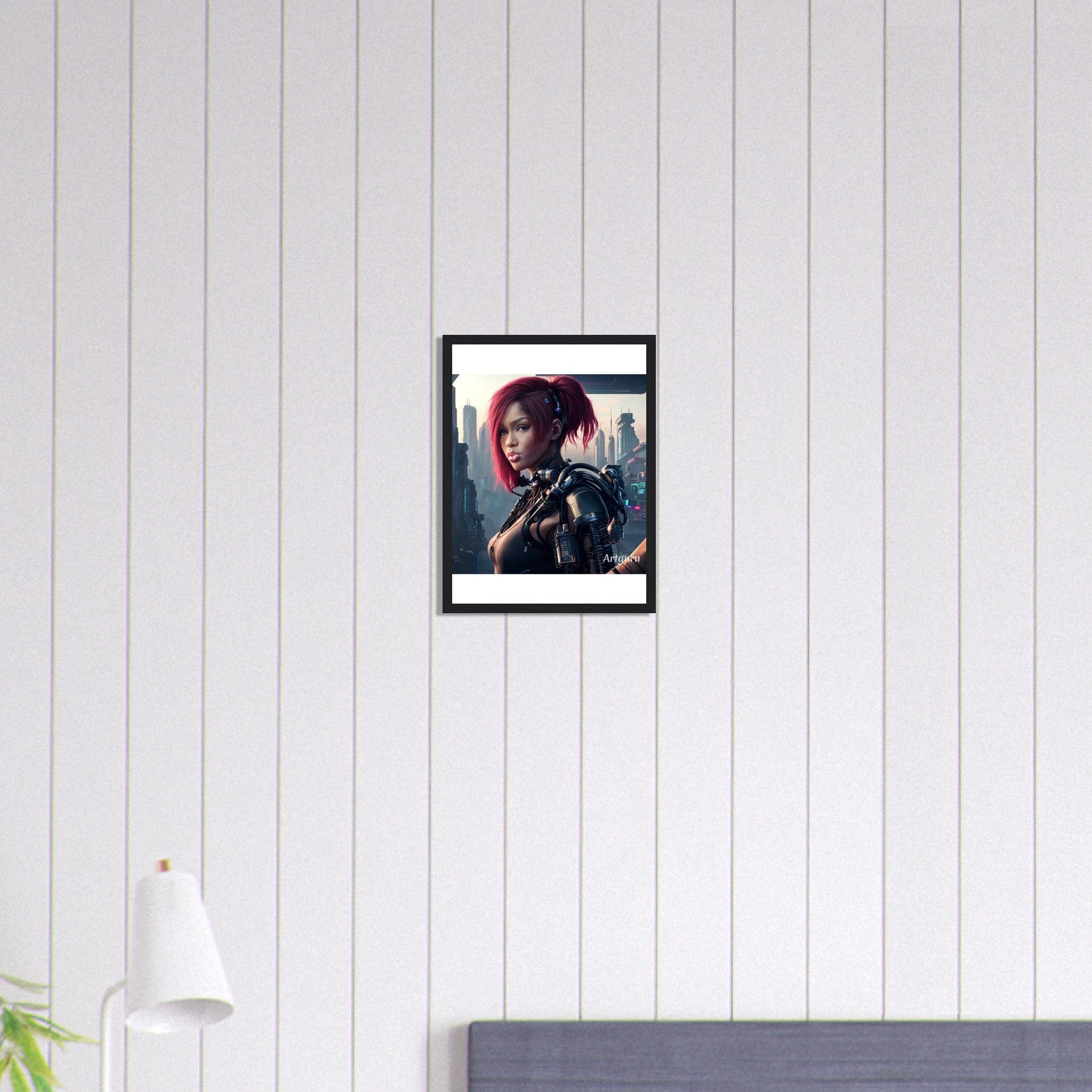 Canvanation Print Material 30x40 cm / 12x16″ Personnaliser Cadre Photo AI