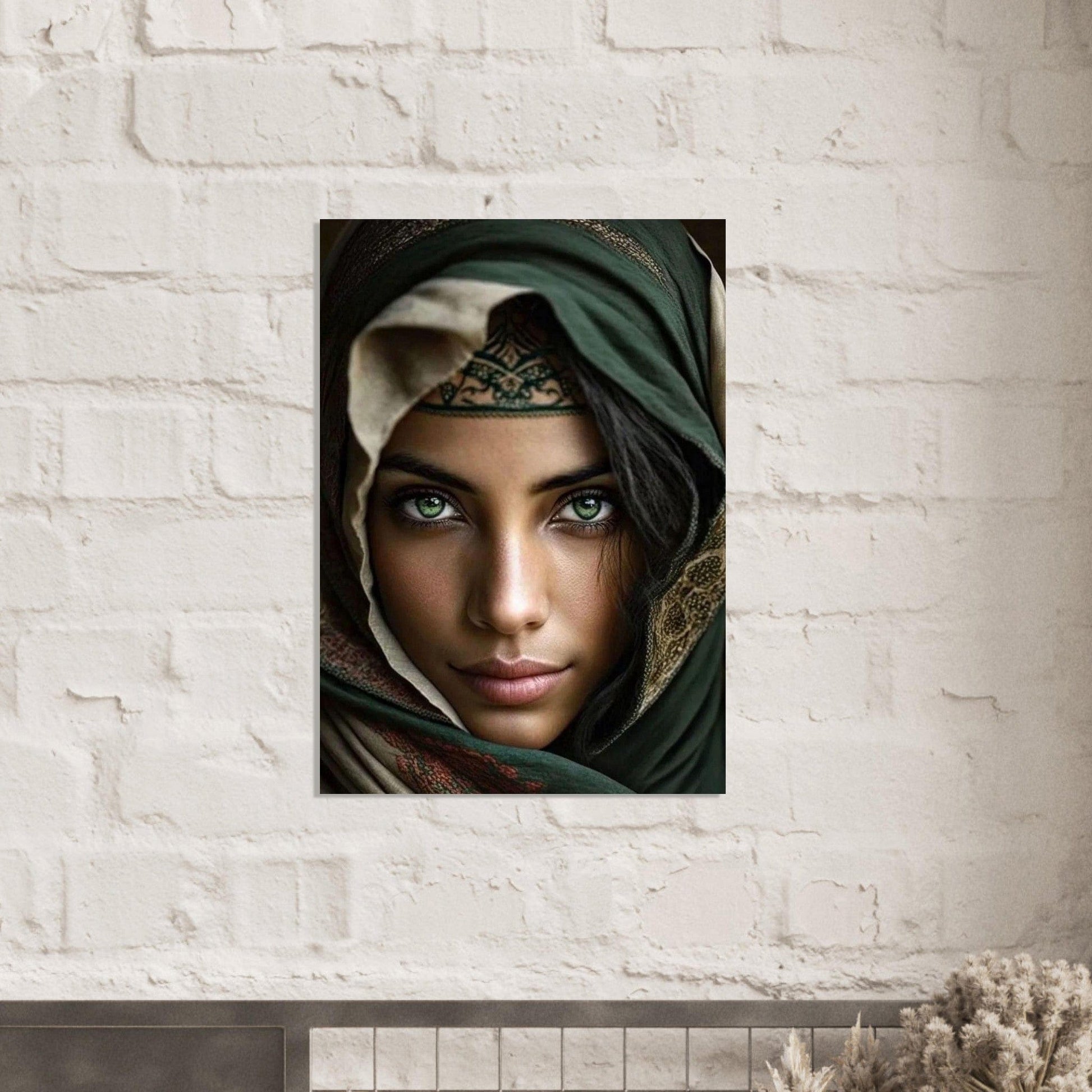 Gelato Print Material Poster Portrait Femme
