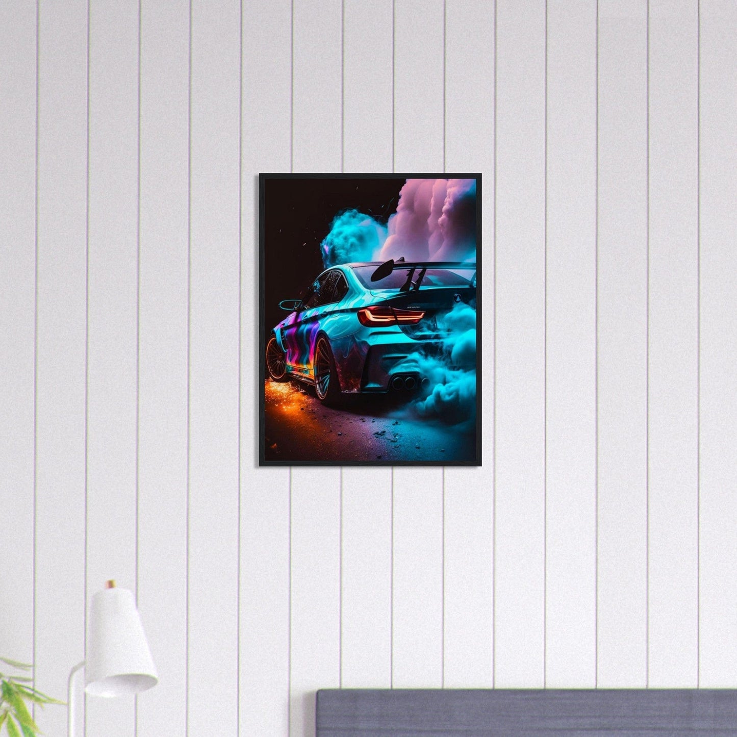 Canvanation Print Material 45x60 cm / 18x24″ Tableau Voiture Bmw Sport