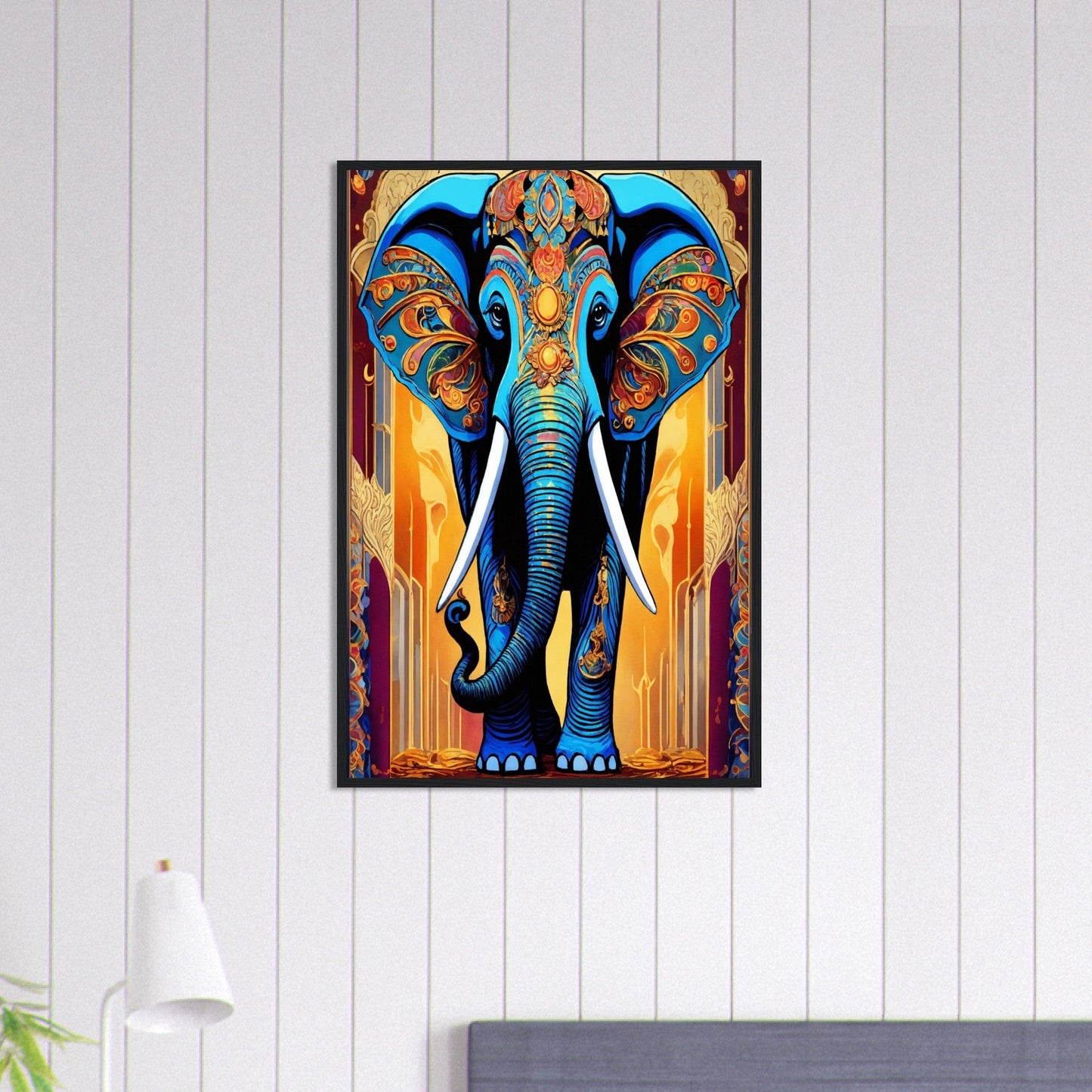 Canvanation Print Material 60x90 cm / 24x36″ Tableau Elephant L'animal Éternel