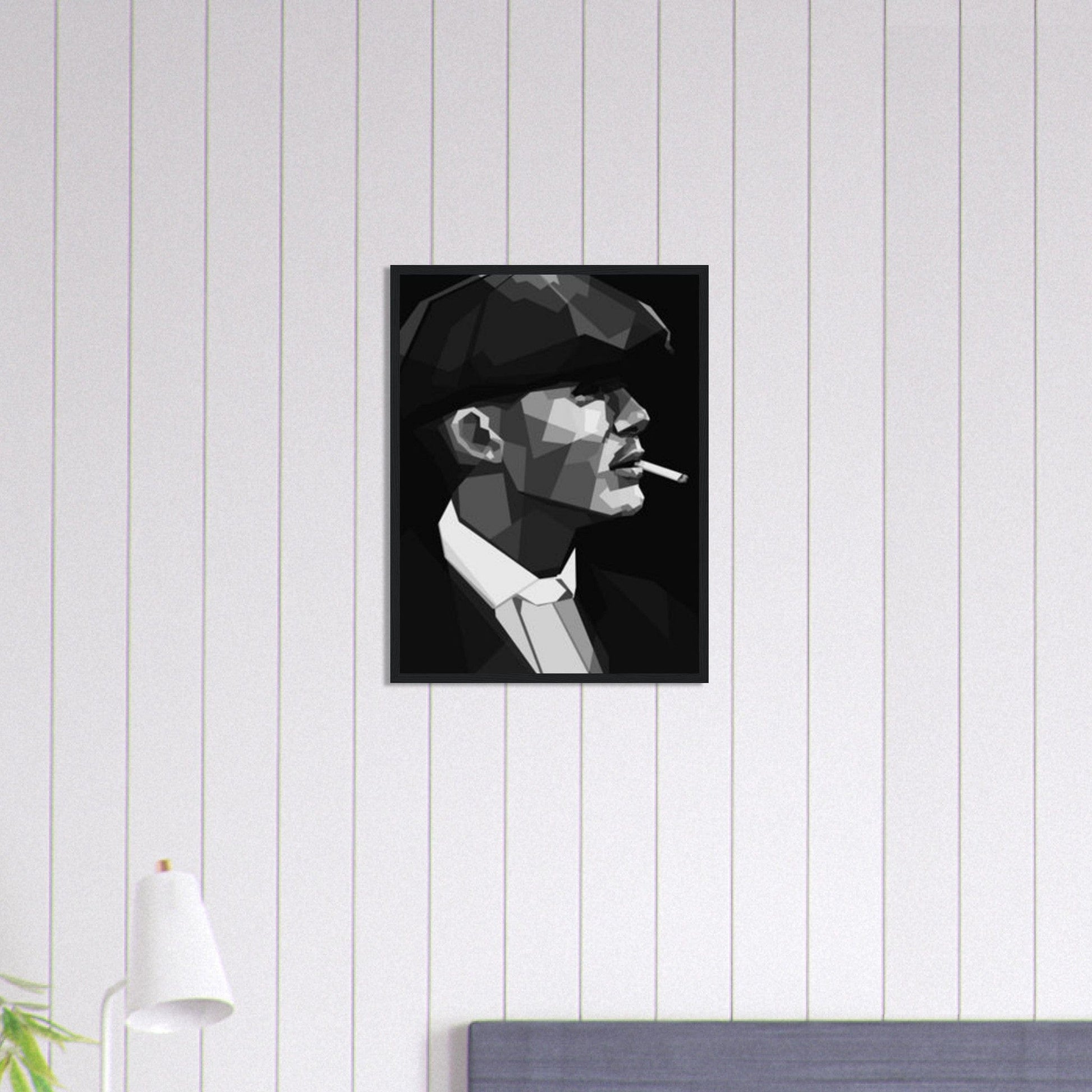 Canvanation Print Material Tableau Peaky Blinder Avec Berret