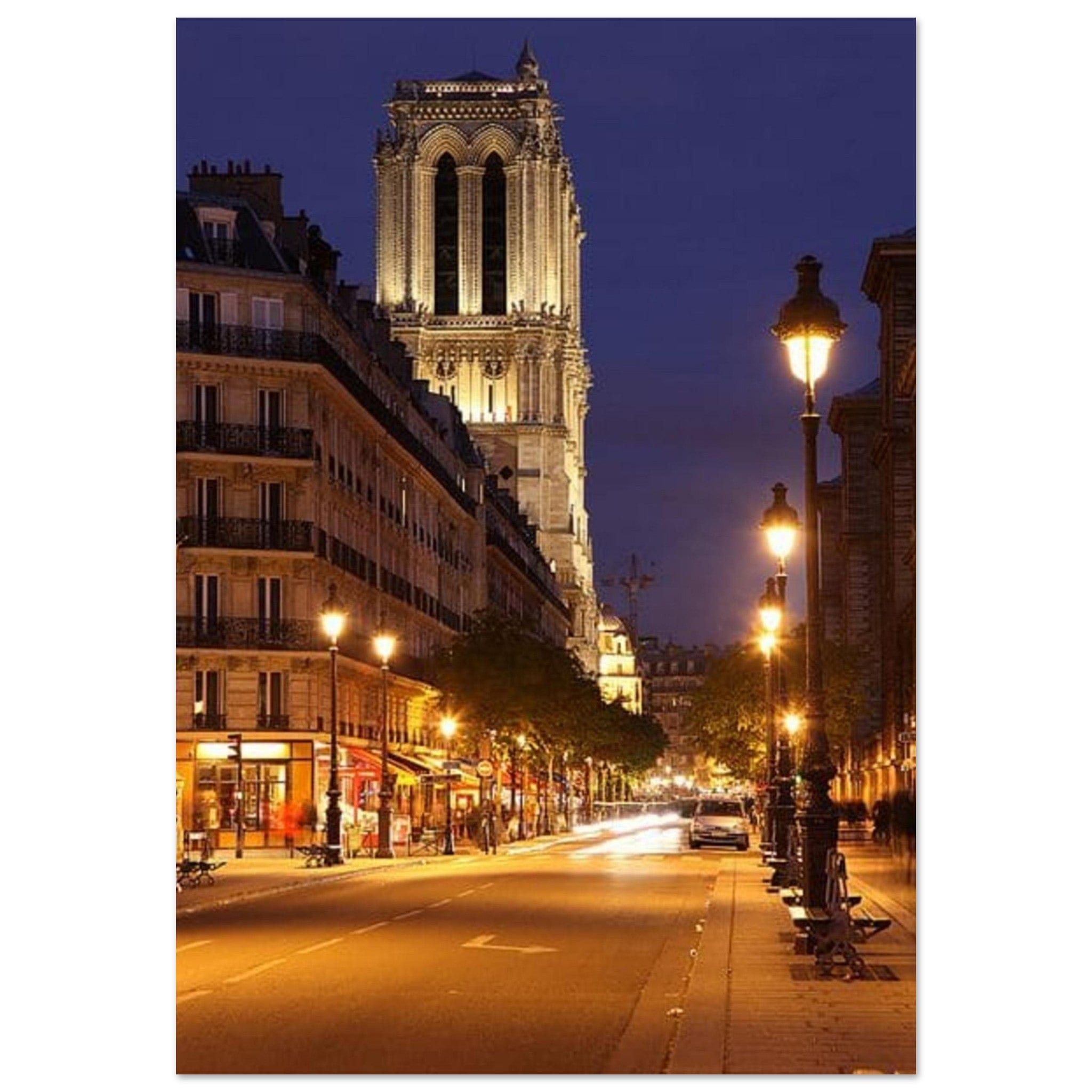 Canvanation Print Material 70x100 cm / 28x40″ Affiche Paris Notre Dame