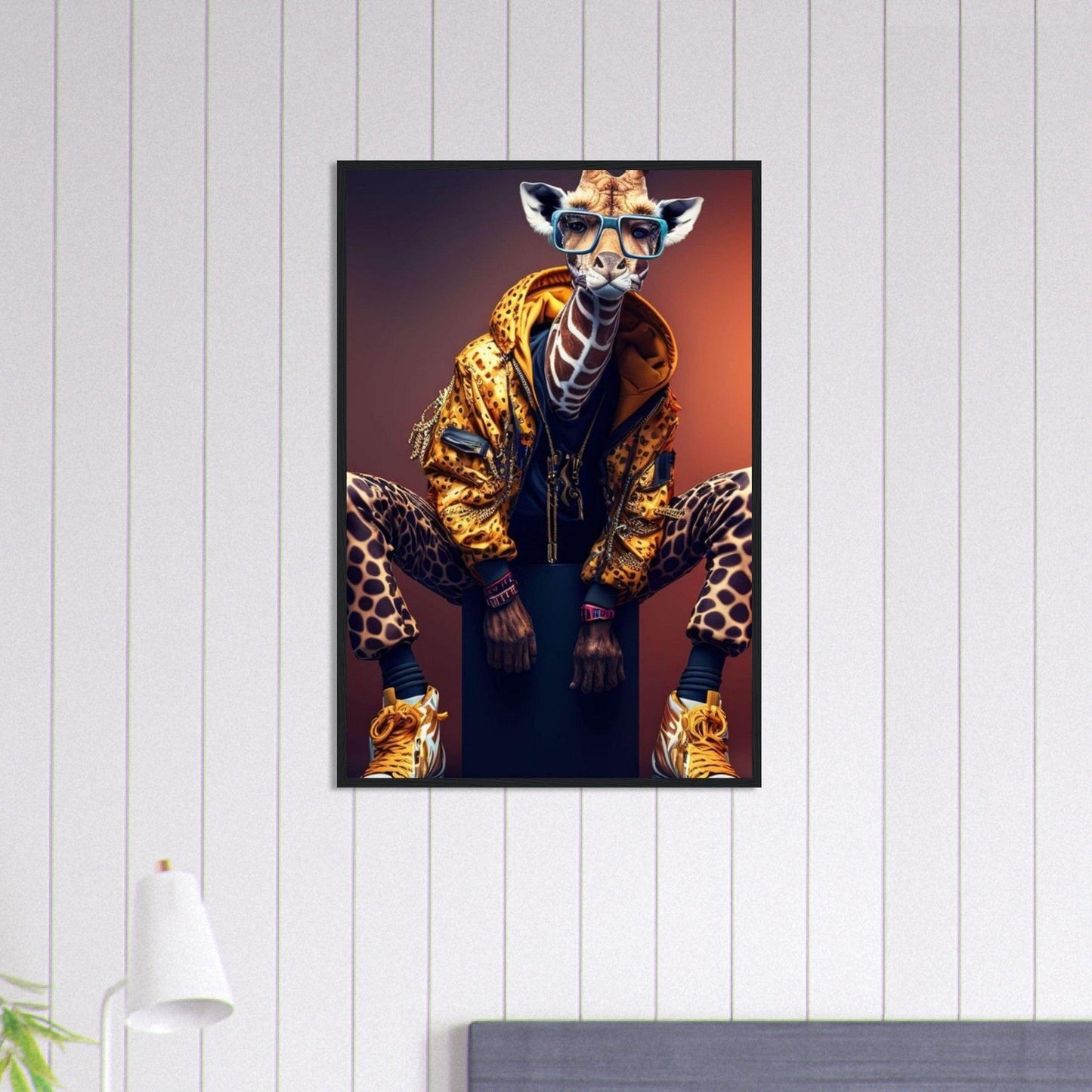 Canvanation Print Material 60x90 cm / 24x36″ Tableau Girafe Schleich