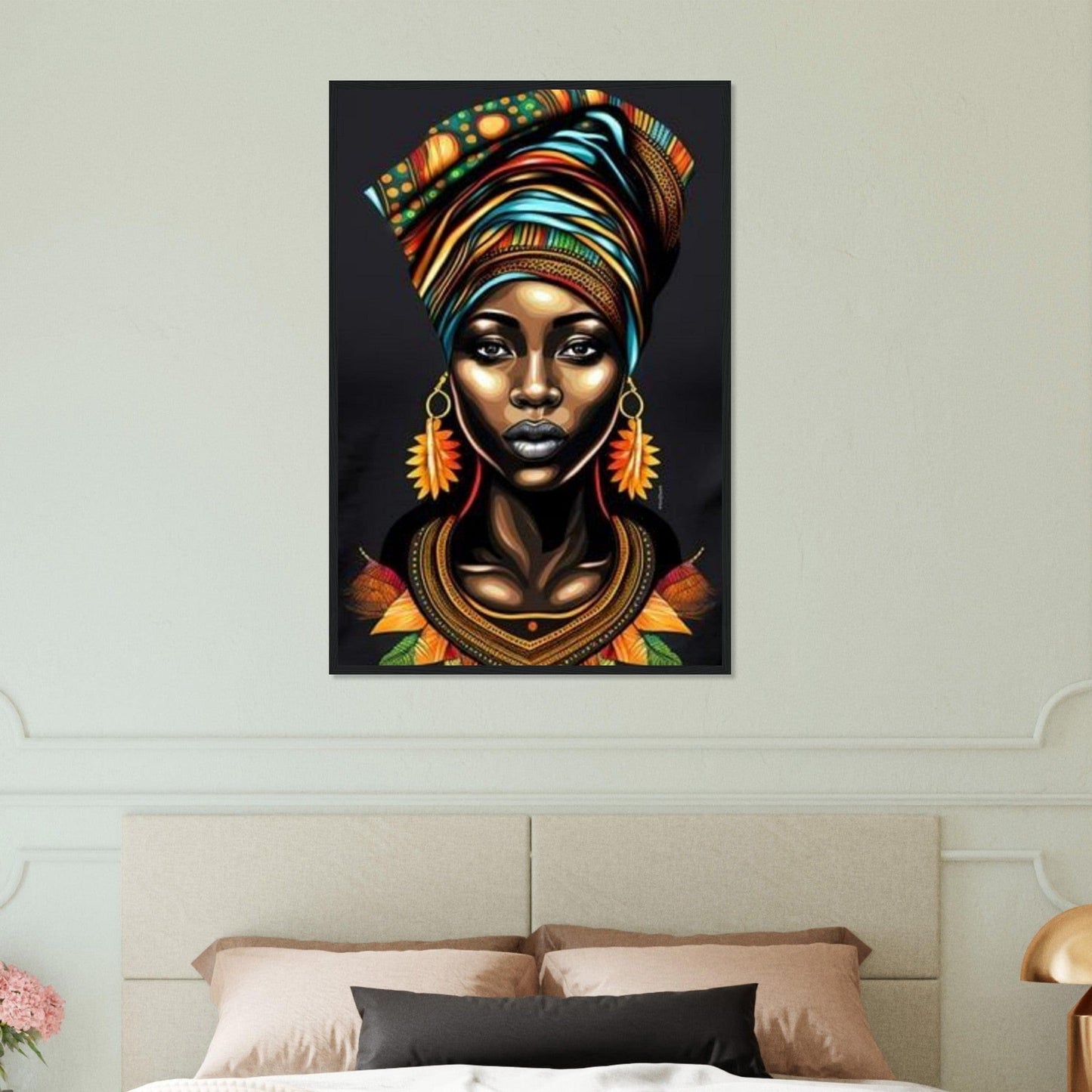 Canvanation Print Material 60x90 cm / 24x36″ Peinture Moderne Africaine