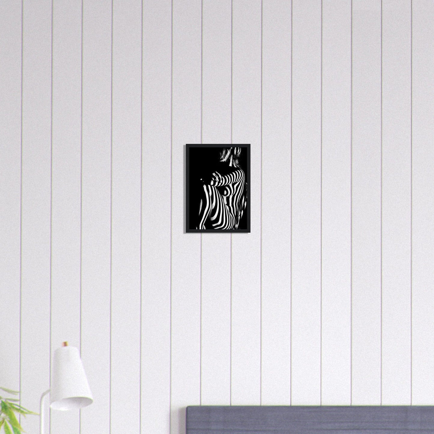 Canvanation Print Material A4 21x29.7 cm / 8x12″ Tableau Photo Noir Et Blanc-Femme-Sensuelle