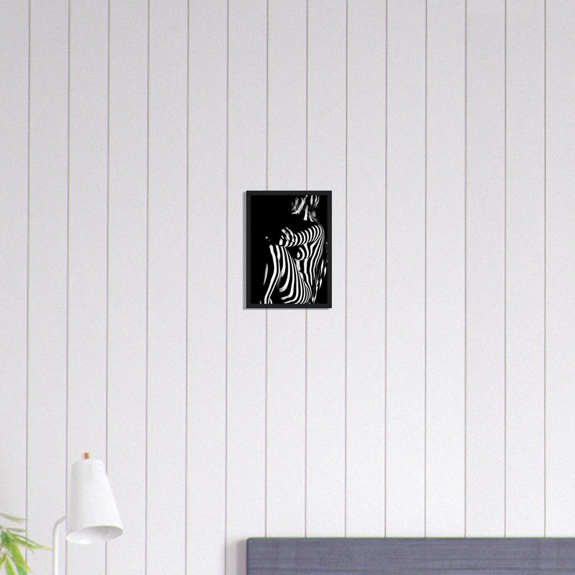 Canvanation Print Material A4 21x29.7 cm / 8x12″ Tableau Photo Noir Et Blanc-Femme-Sensuelle