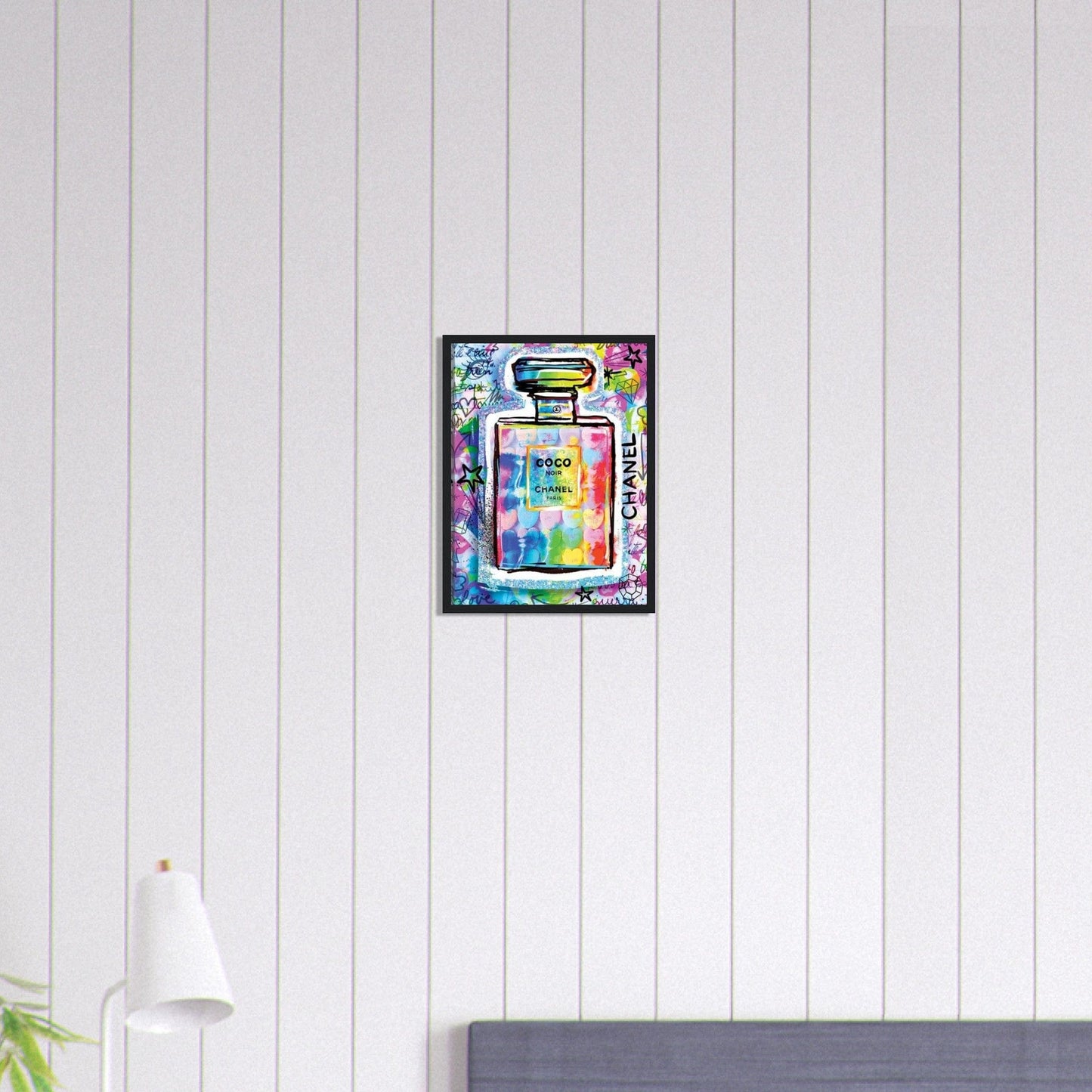 Canvanation Print Material 30x40 cm / 12x16″ Tableau Chanel Numéro 5 Multicolore