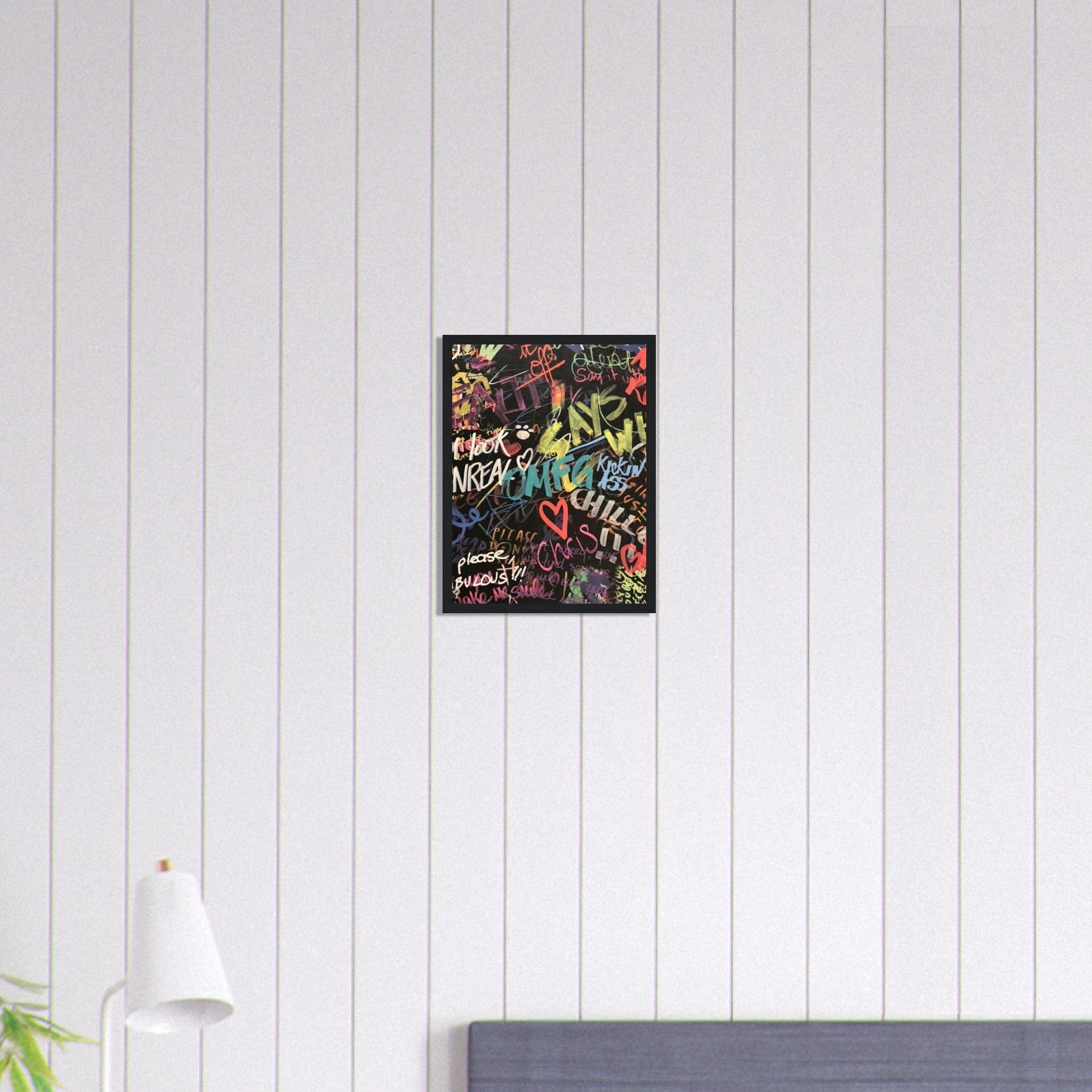 Canvanation Print Material 30x40 cm / 12x16″ Tableau Street Art Graffiti Tags