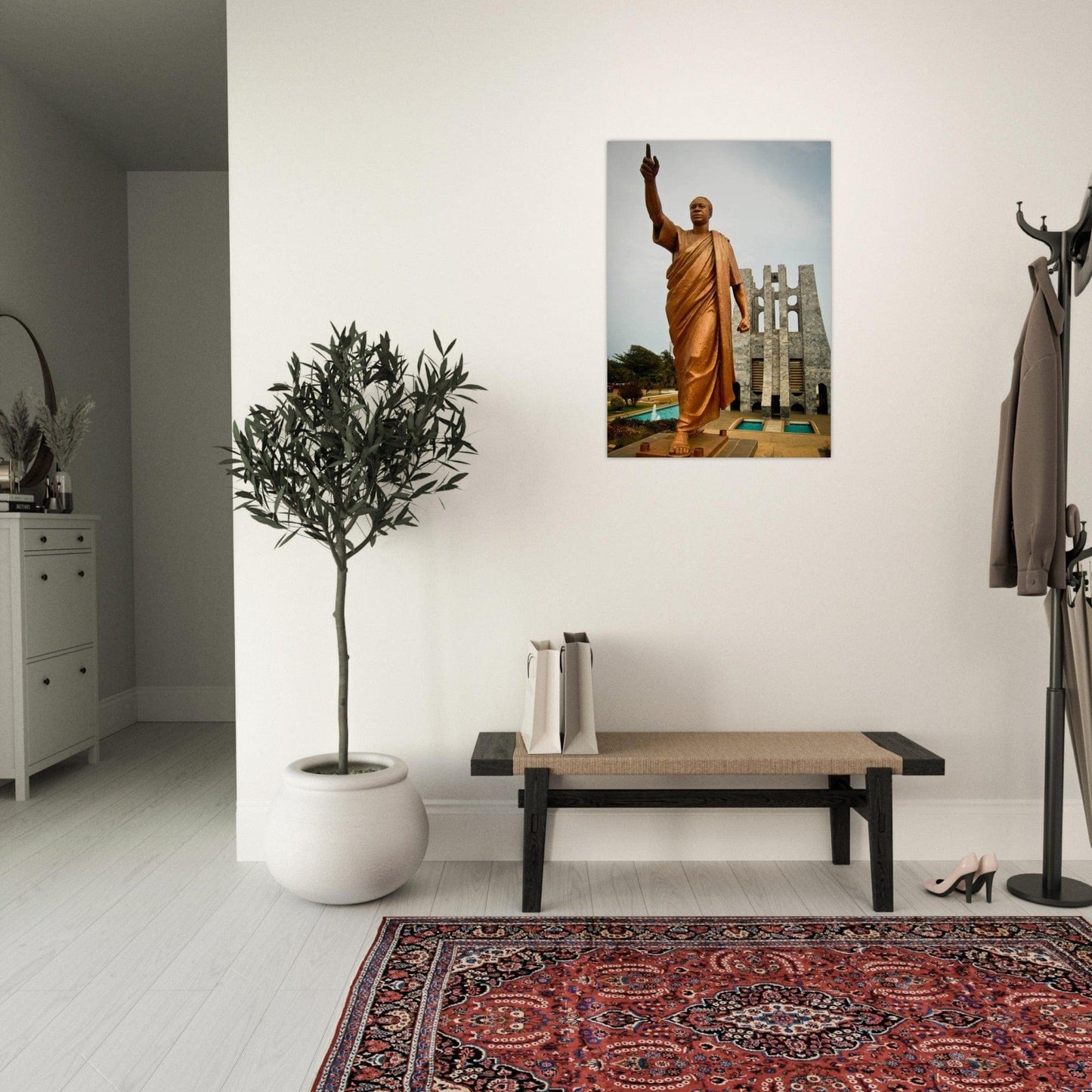 Gelato Print Material Affiche Africain Mémorial Accra