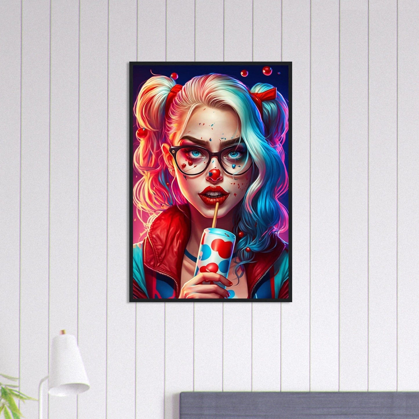 Canvanation Print Material 60x90 cm / 24x36″ Tableau Harley Quinn