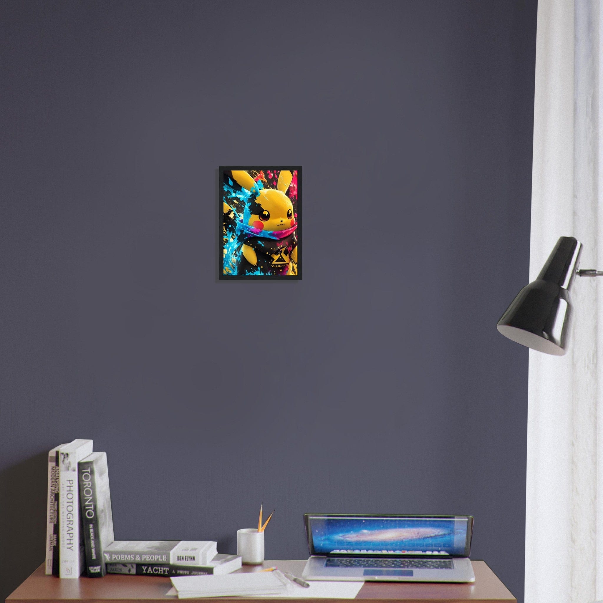 Canvanation Print Material Tableau Pokémon Pikachu Graffiti
