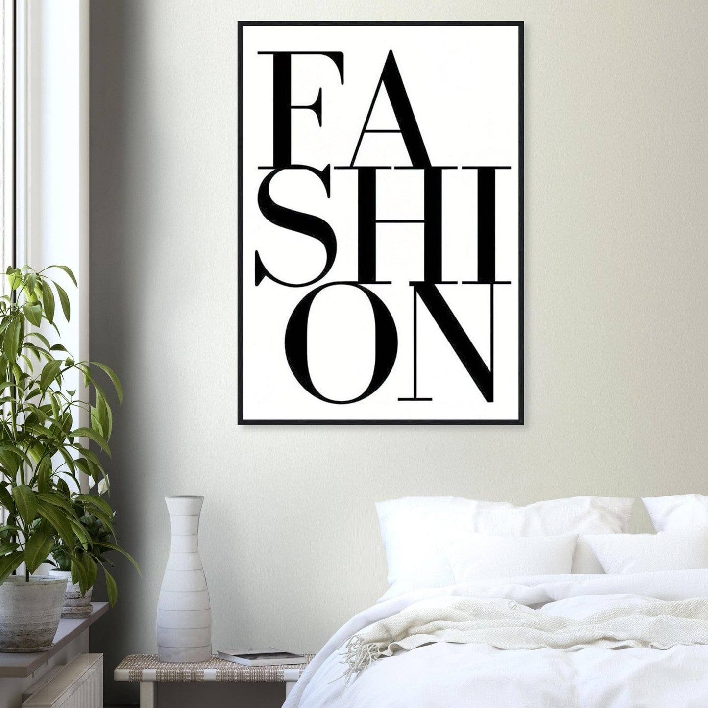 Canvanation 3 / 70x100 cm / 28x40″ / Avec Cadre Tableau Marque De Luxe Coco Chanel