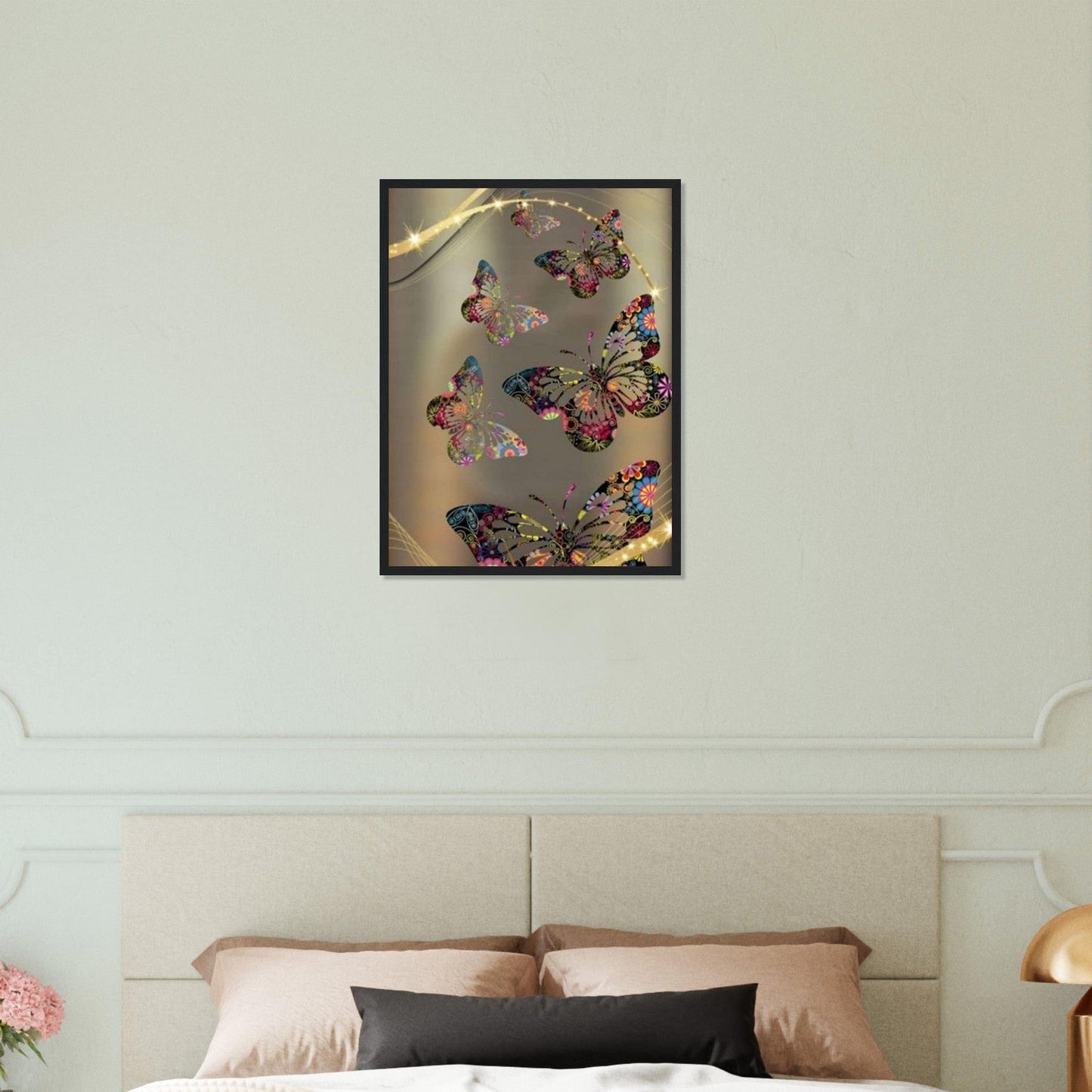 Gelato Print Material Tableau De Papillons