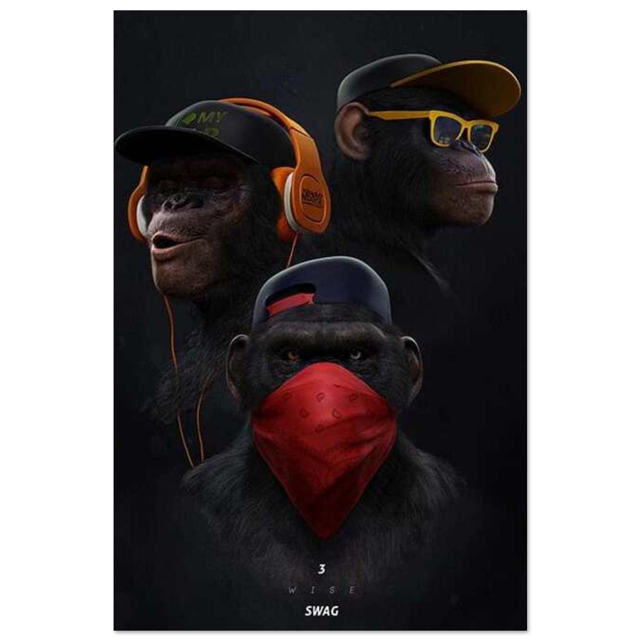 Canvanation Print Material 30x45 cm / 12x18″ Poster Singe