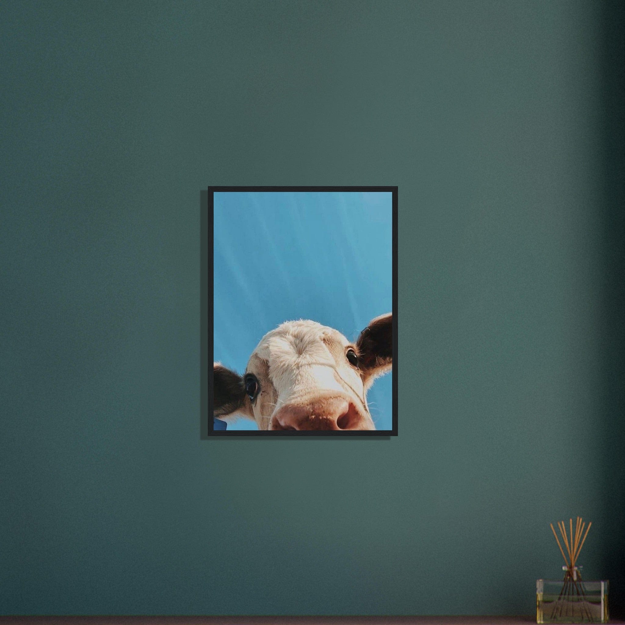 Canvanation Print Material Tableau Vache Highland