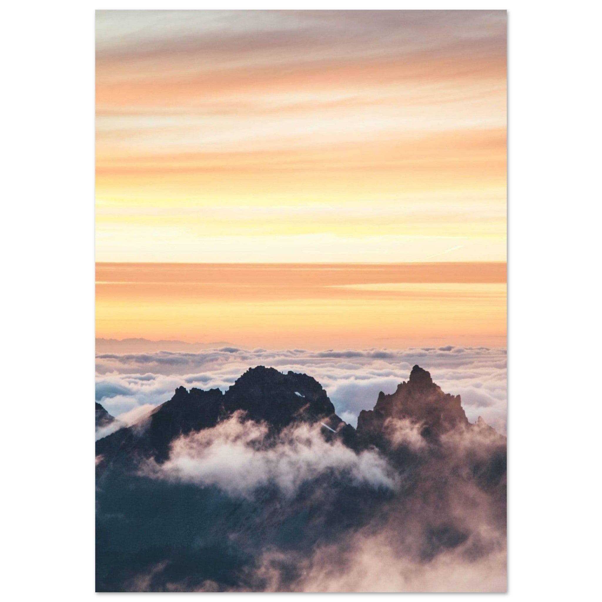 Canvanation Print Material A1 (59.4 x 84.1 cm) Toile montagne Alpe