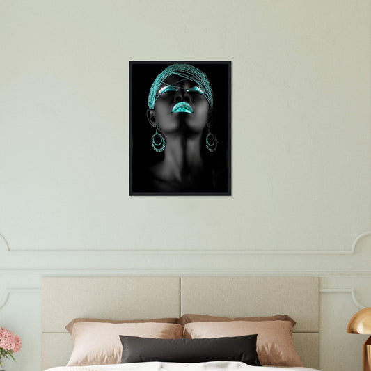 Canvanation Print Material 45x60 cm / 18x24″ Portrait Africain Peinture