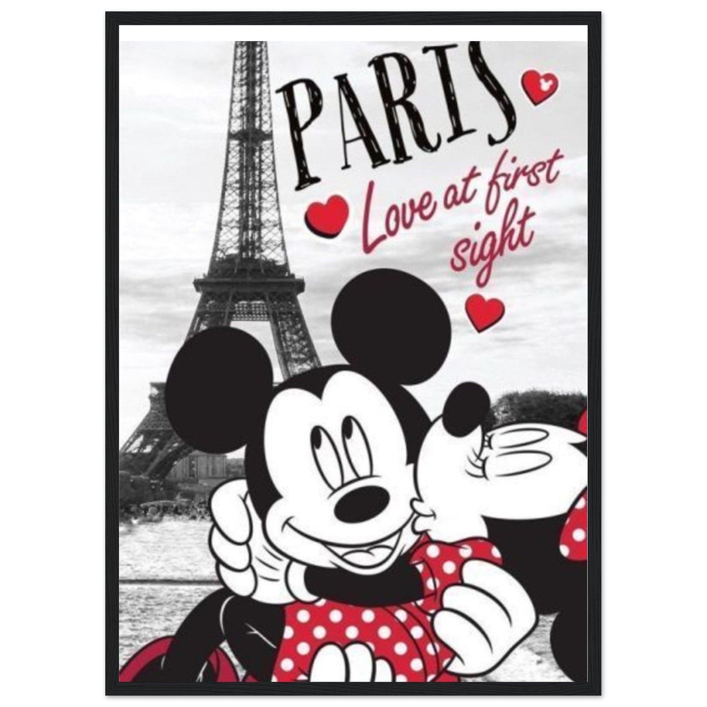 Gelato Print Material 50x70 cm / 20x28″ Tableau Mickey Minnie