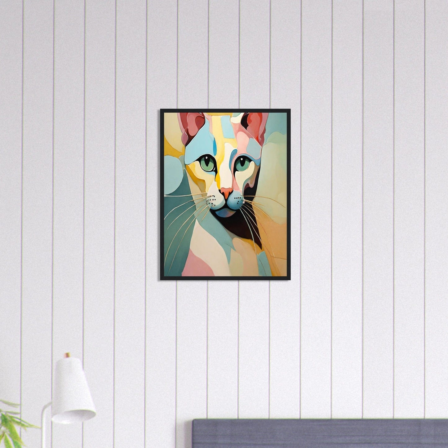 Canvanation Print Material 45x60 cm / 18x24″ Tableau Chat Pattes de Velours