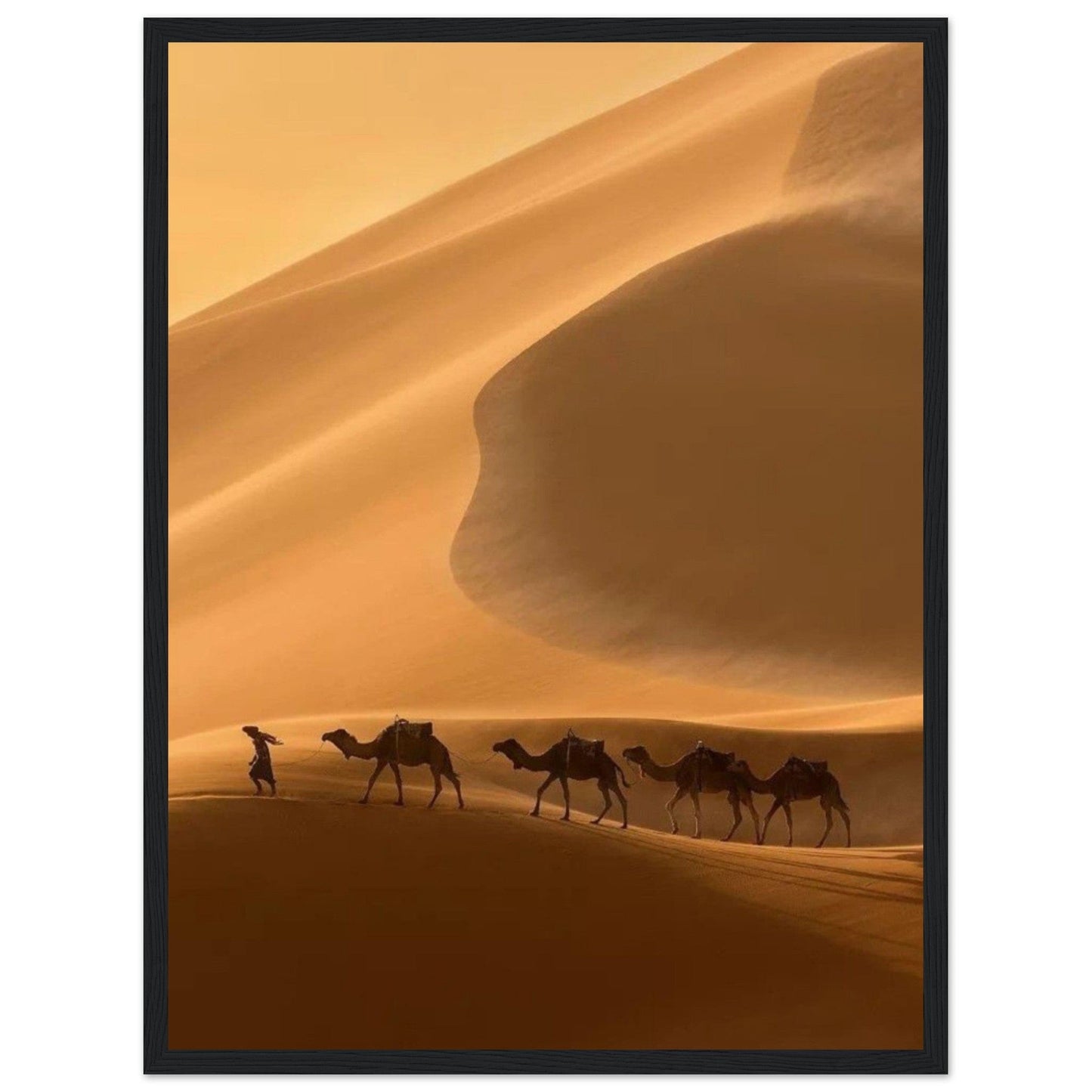 Canvanation Print Material 45x60 cm / 18x24″ Tableau Peintre Marocain