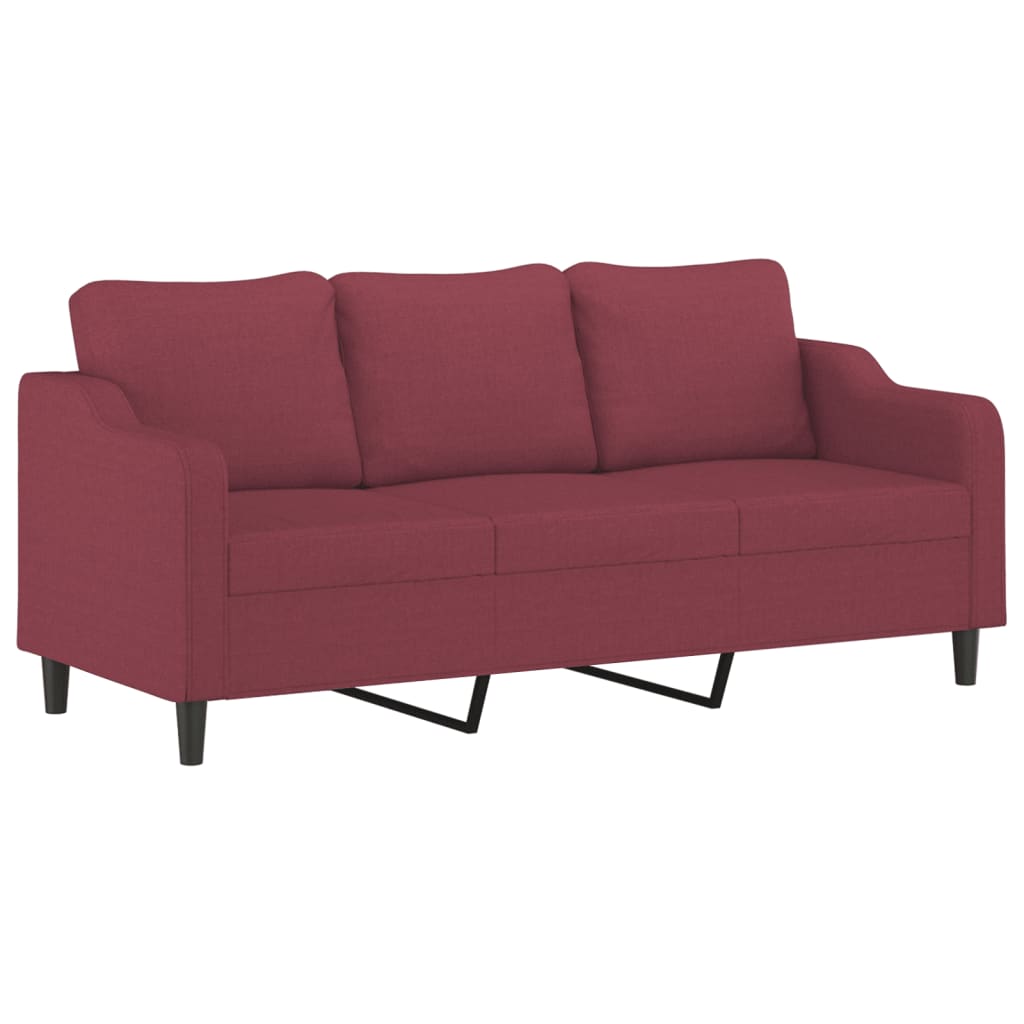 Canvanation Rouge / 180 cm Fauteuil 1 à 3 places