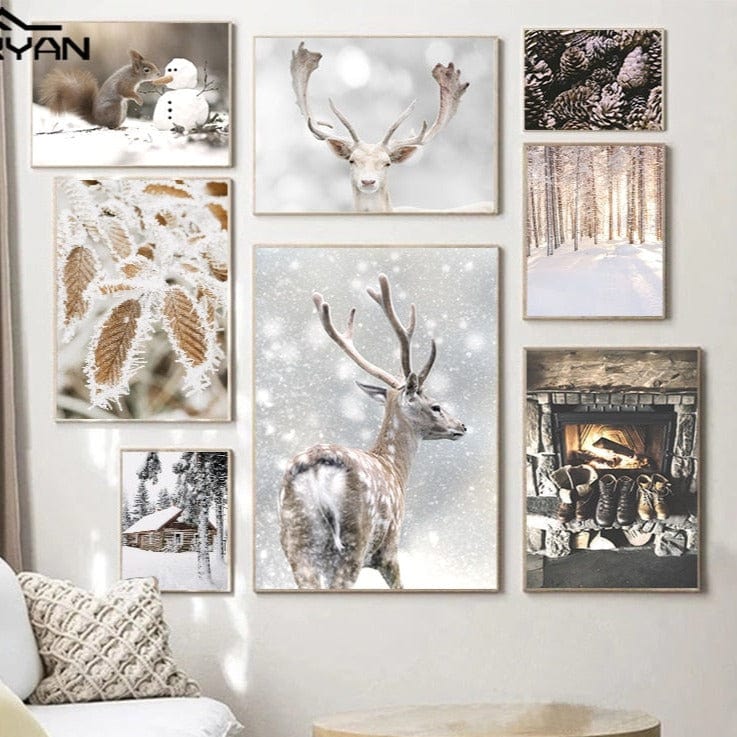 Canvanation Cadre De Cerf