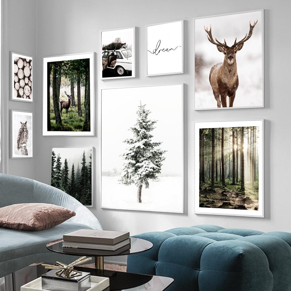 Canvanation Grande Affiche Cerf
