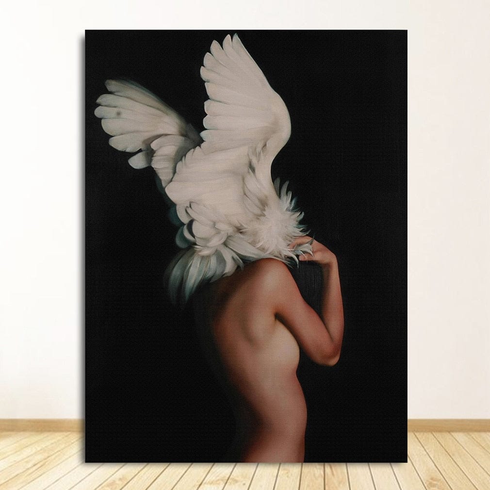 Canvanation 60x90cm / 0503XX04 Affiche Femme Fleurs Cheveux