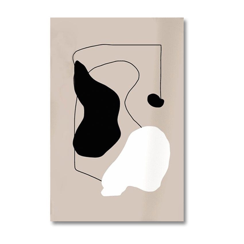 Canvanation 100x180cm / A Affiche Abstrait Multicolore